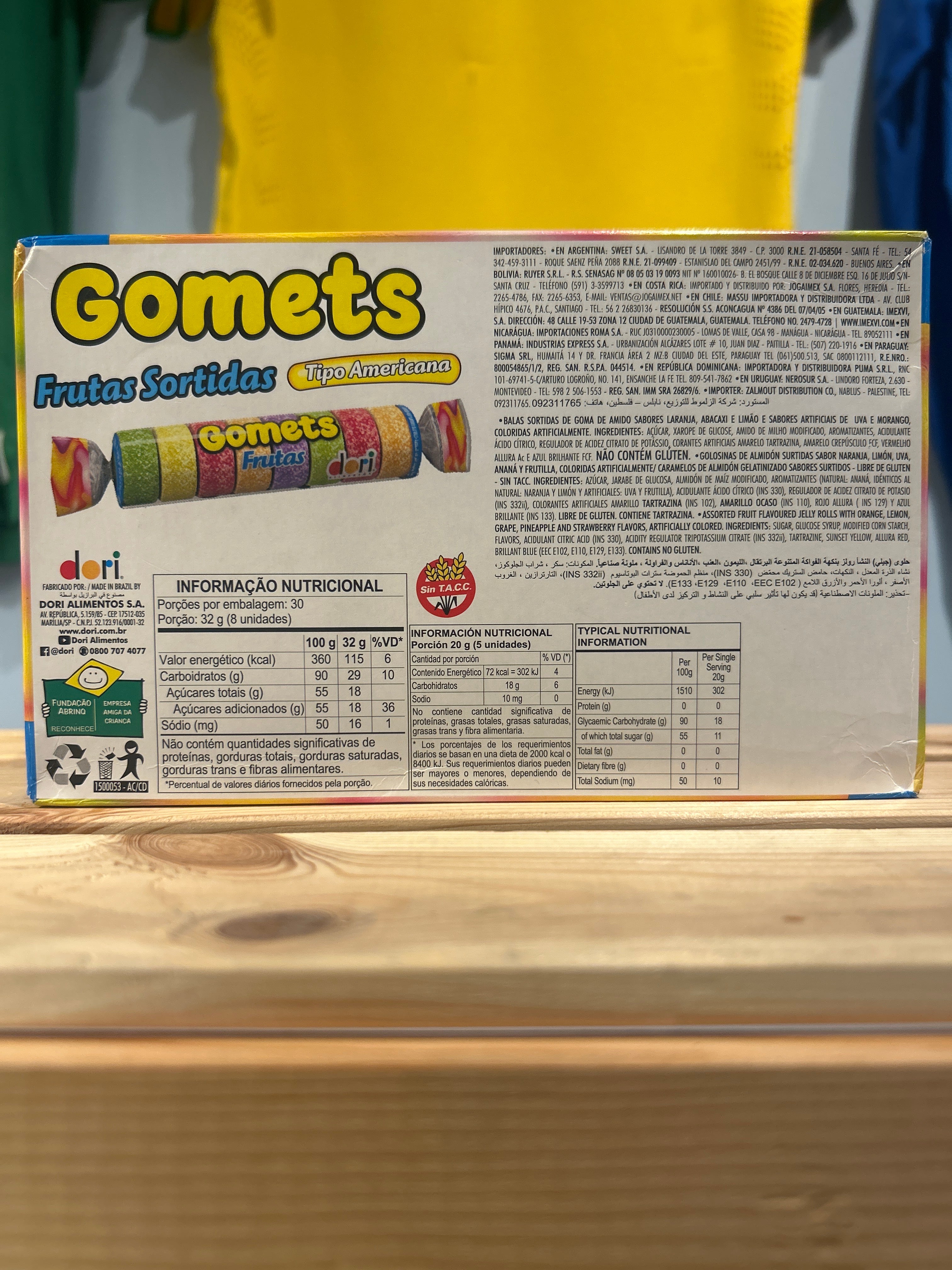 Gummy Fruit Candies (Assorted Fruit Gummies) - DORI - 960 g
