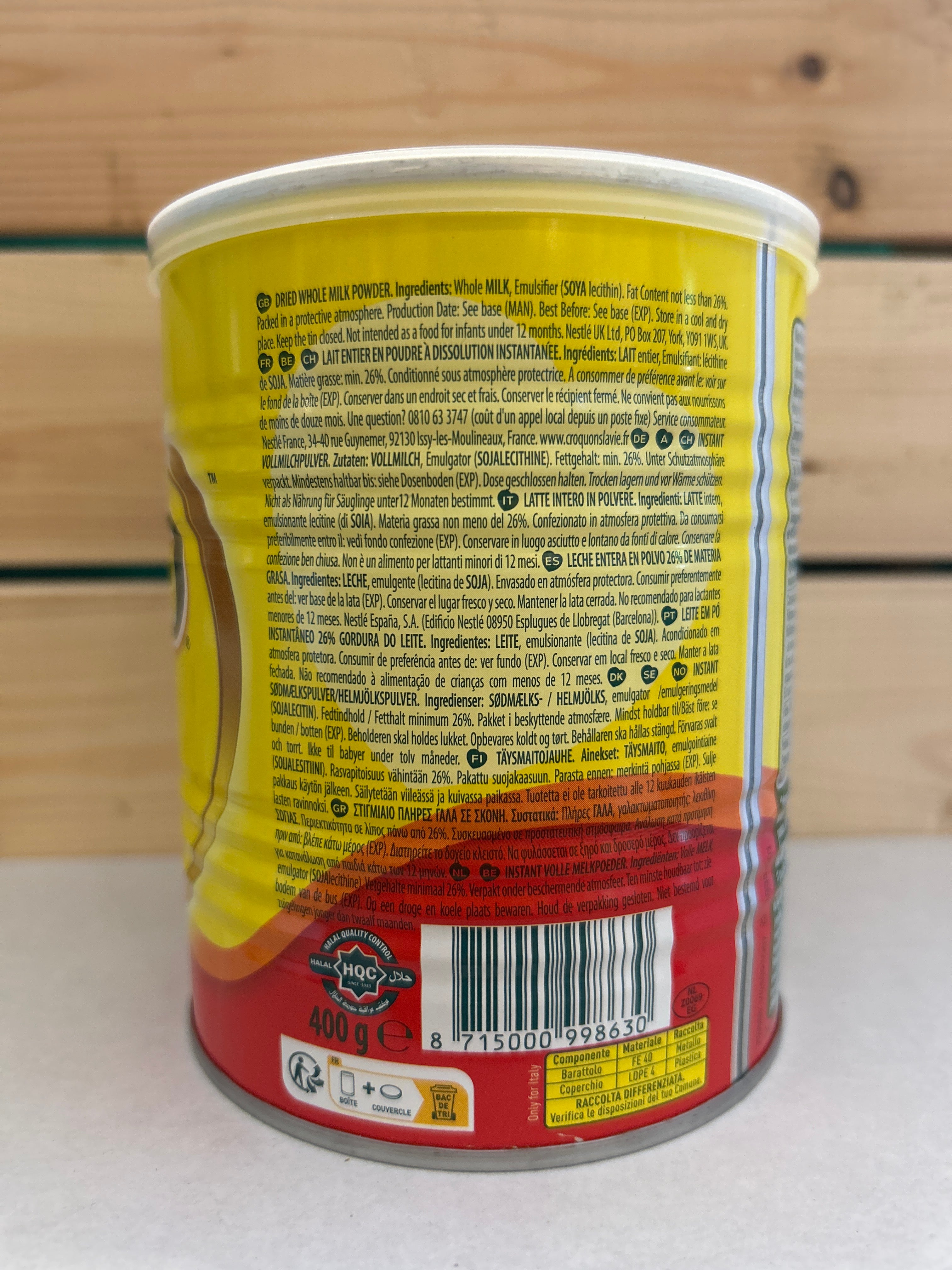 Latte in Polvere (Latte in Polvere Nido (Ninho)) - NESTLÉ - 400g