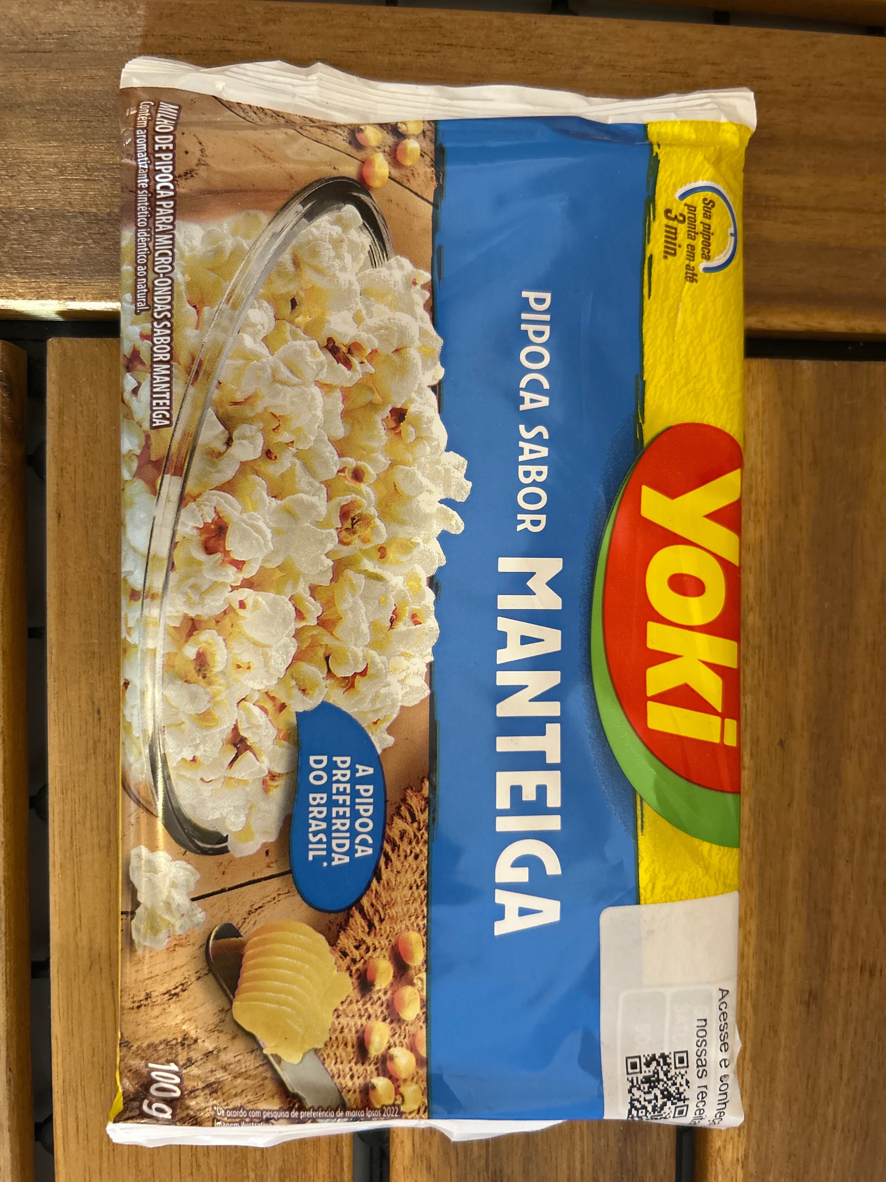 Microwave Butter Popcorn (Microwave Popcorn Butter Flavor) - YOKI - 100g