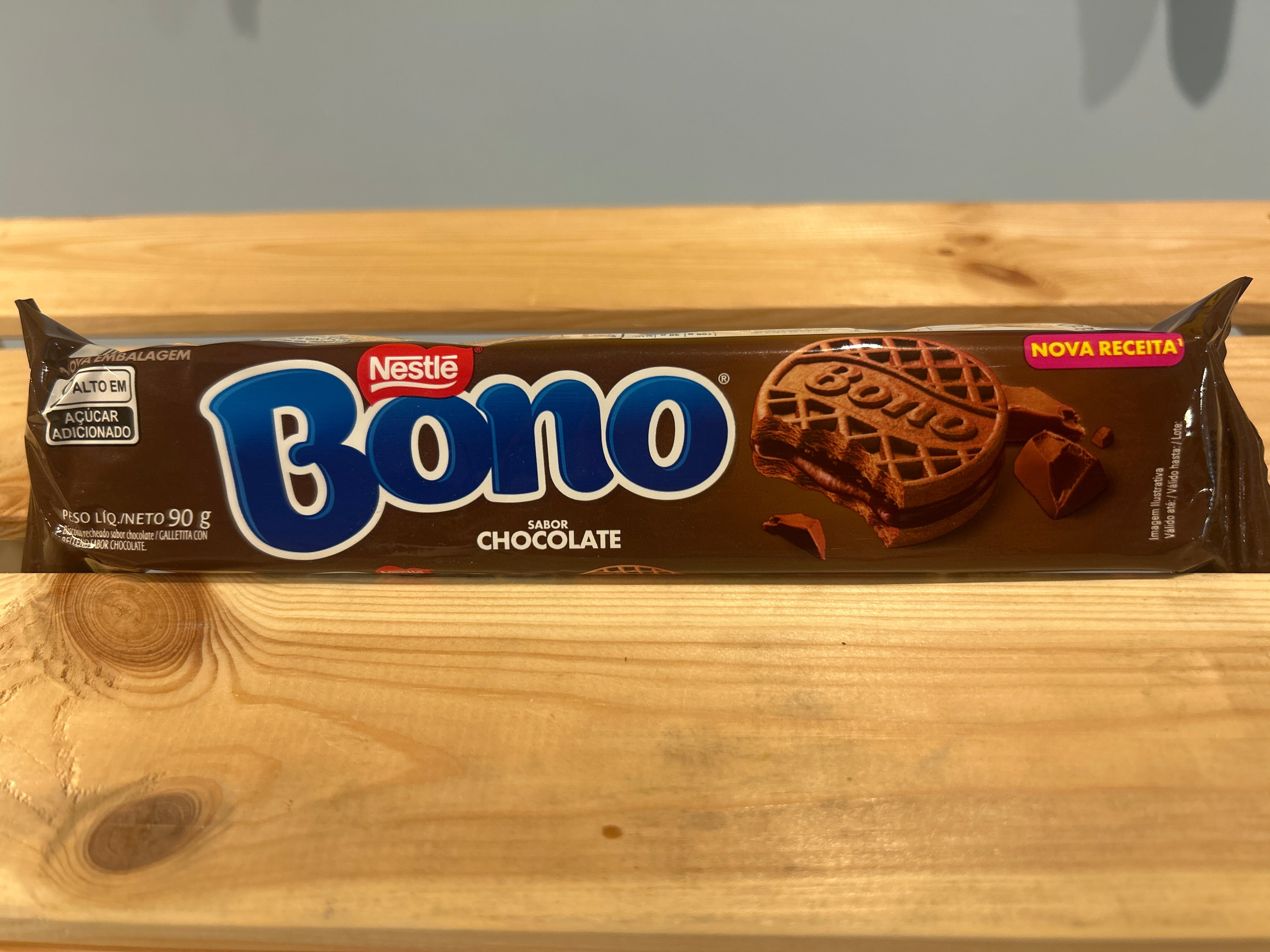 Bono - Chocolate Filled Biscuits (Chocolate Cookie) NESTLÉ - 90g - Promotion