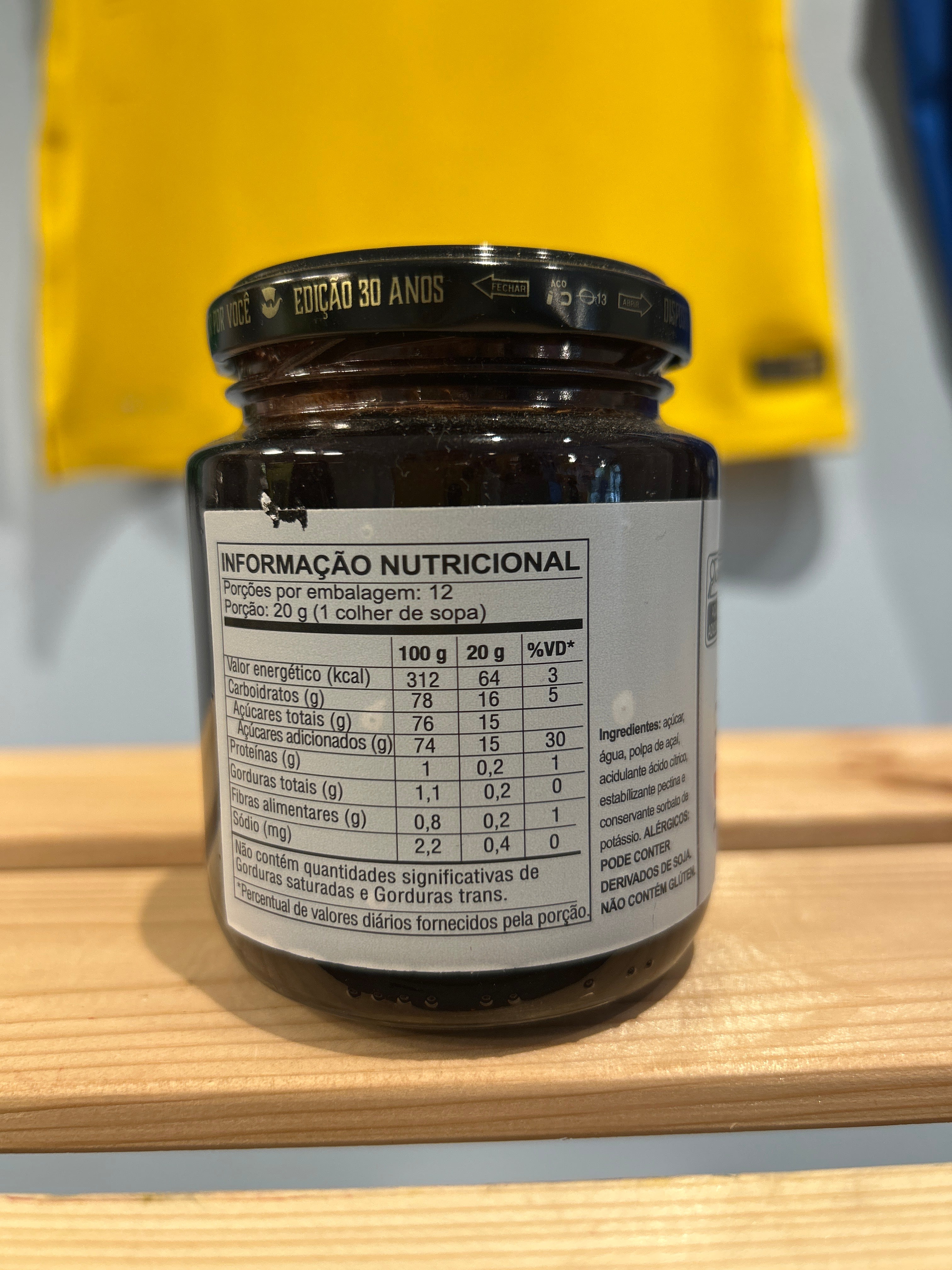 Açaí Jam - FLAVOR OF THE INDIES - 240g