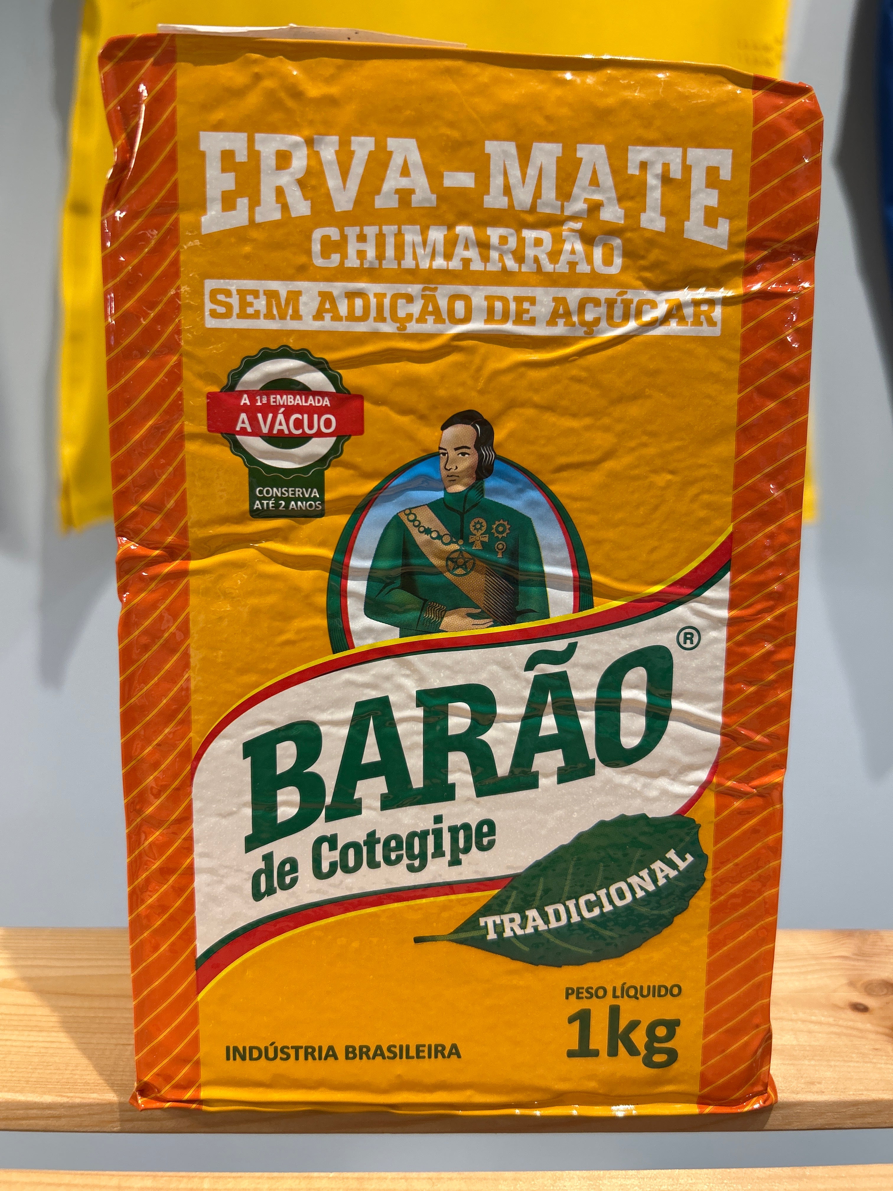 Combo - Yerba Mate Chimarrão (Yerba Maté) - BARÃO - 1kg - Buy 3 units and get 10% discount