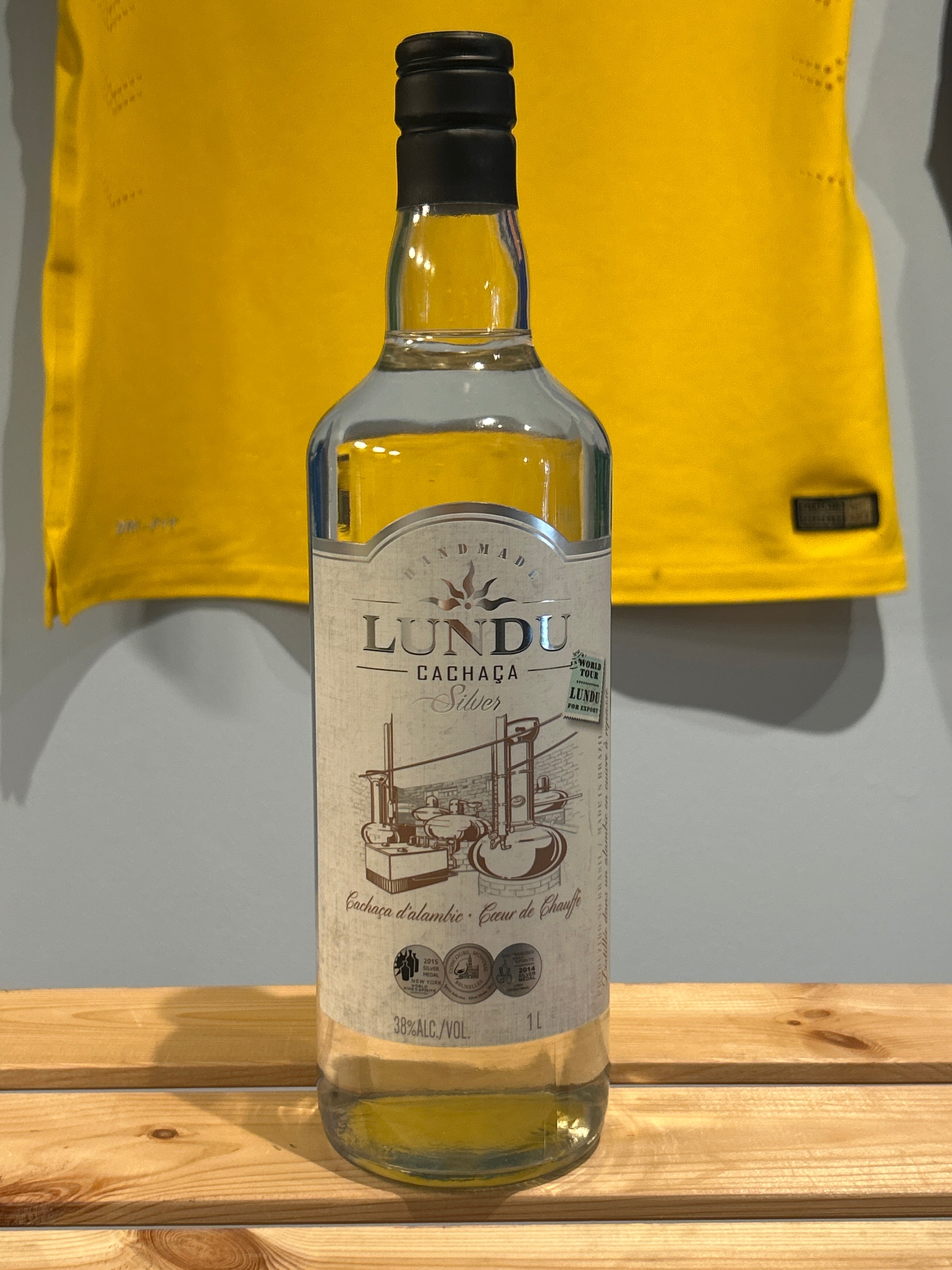 Cachaça Artigianale Silver (Cachaça Artisanale Silver) - LUNDU - 1L