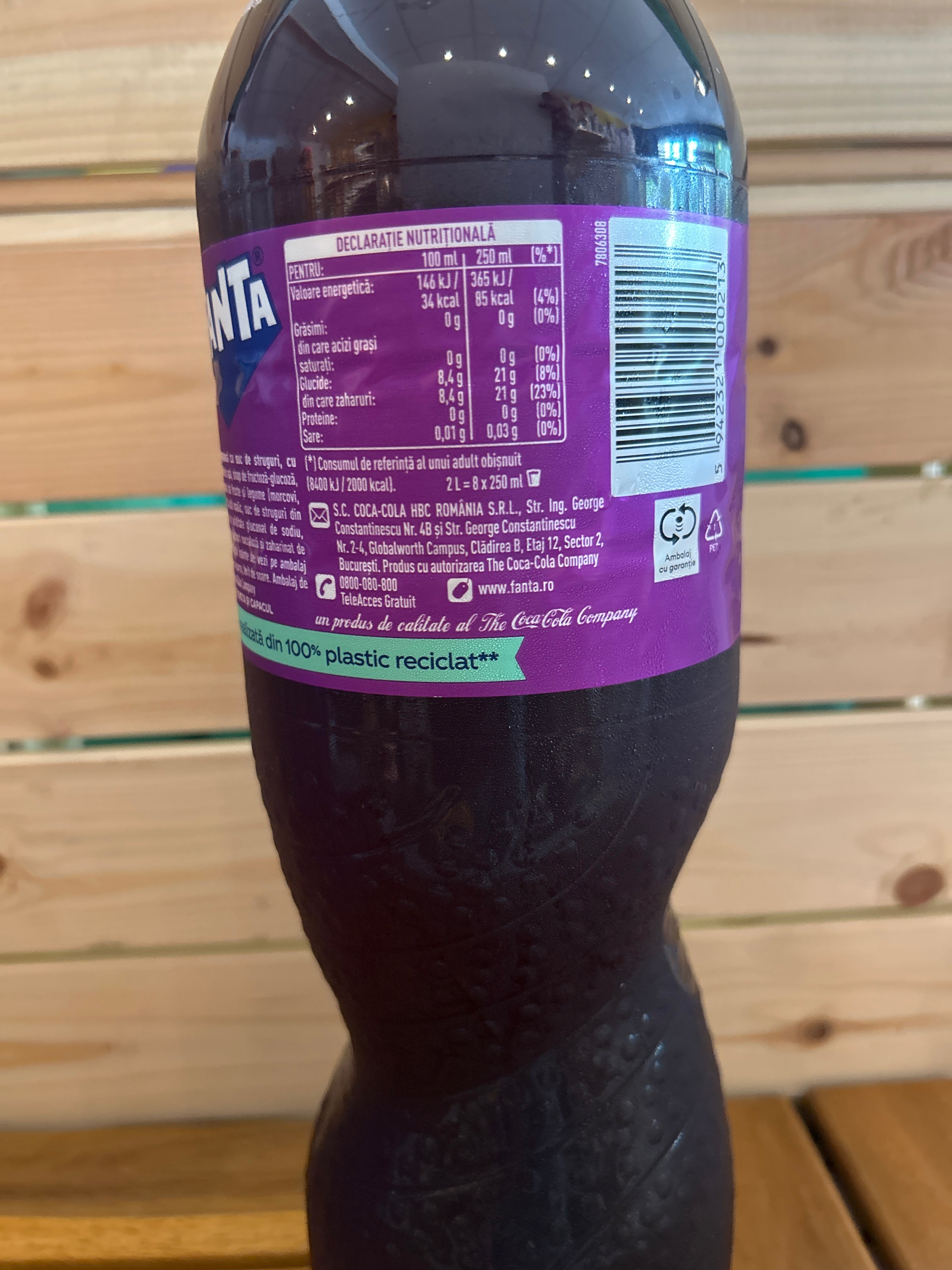Soda au raisin - FANTA (Boisson gazeuse au raisin) - FANTA - 2L