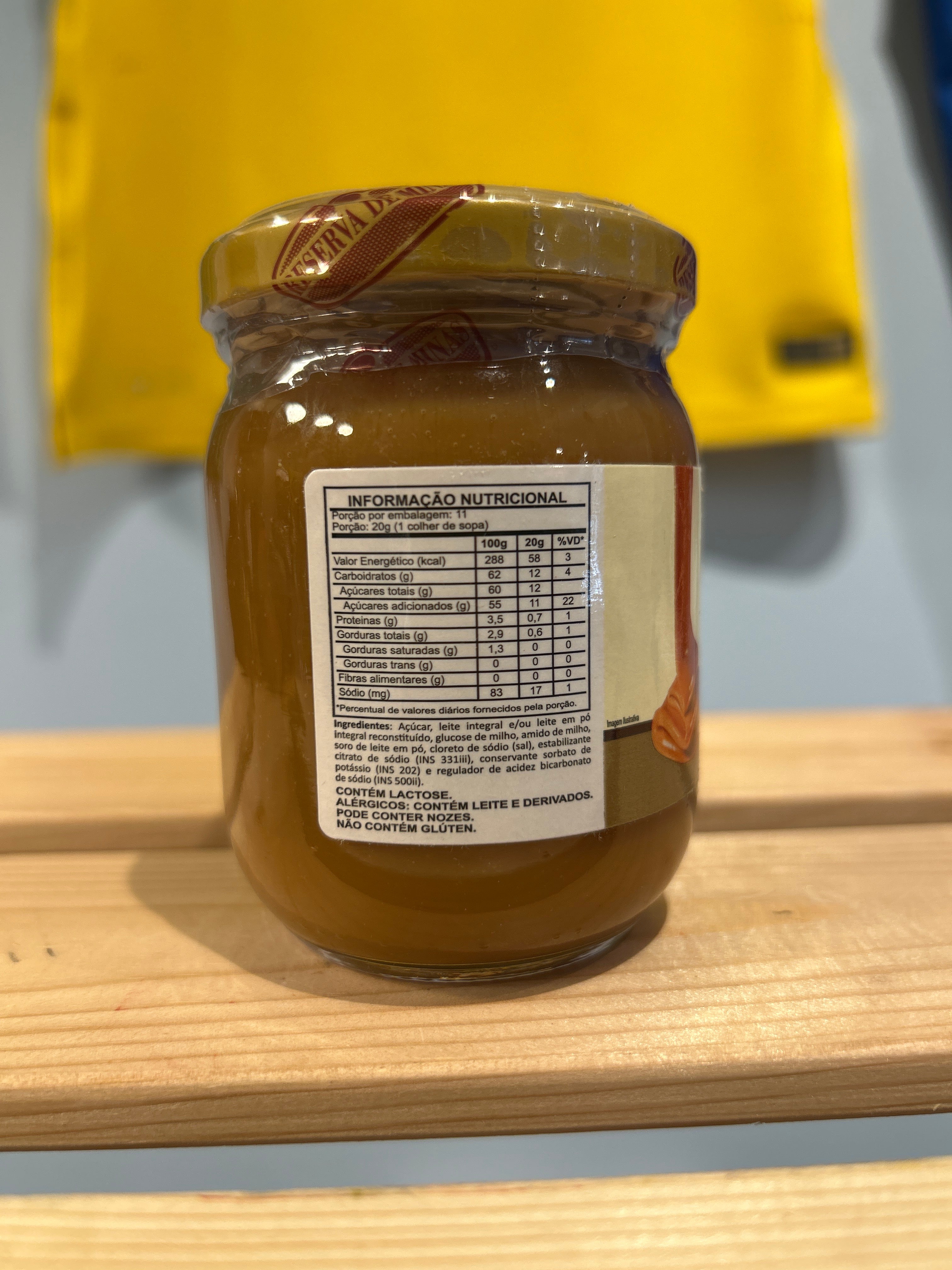 Dulce de leche (Doce de leite) - Riserva di Minas - 220g
