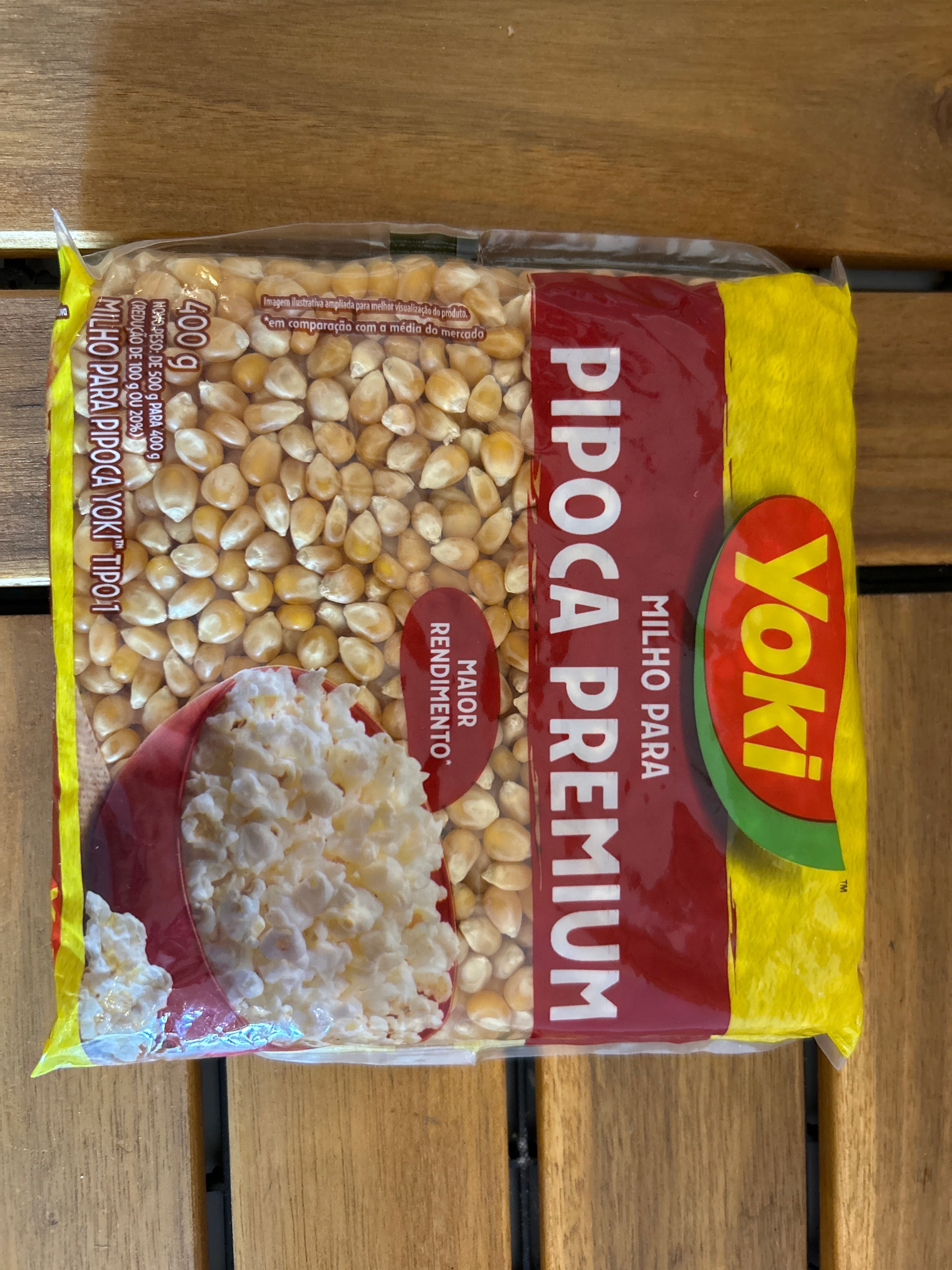 Pop-corn Premium (Mais per Popcorn Premium) - YOKI - 400g
