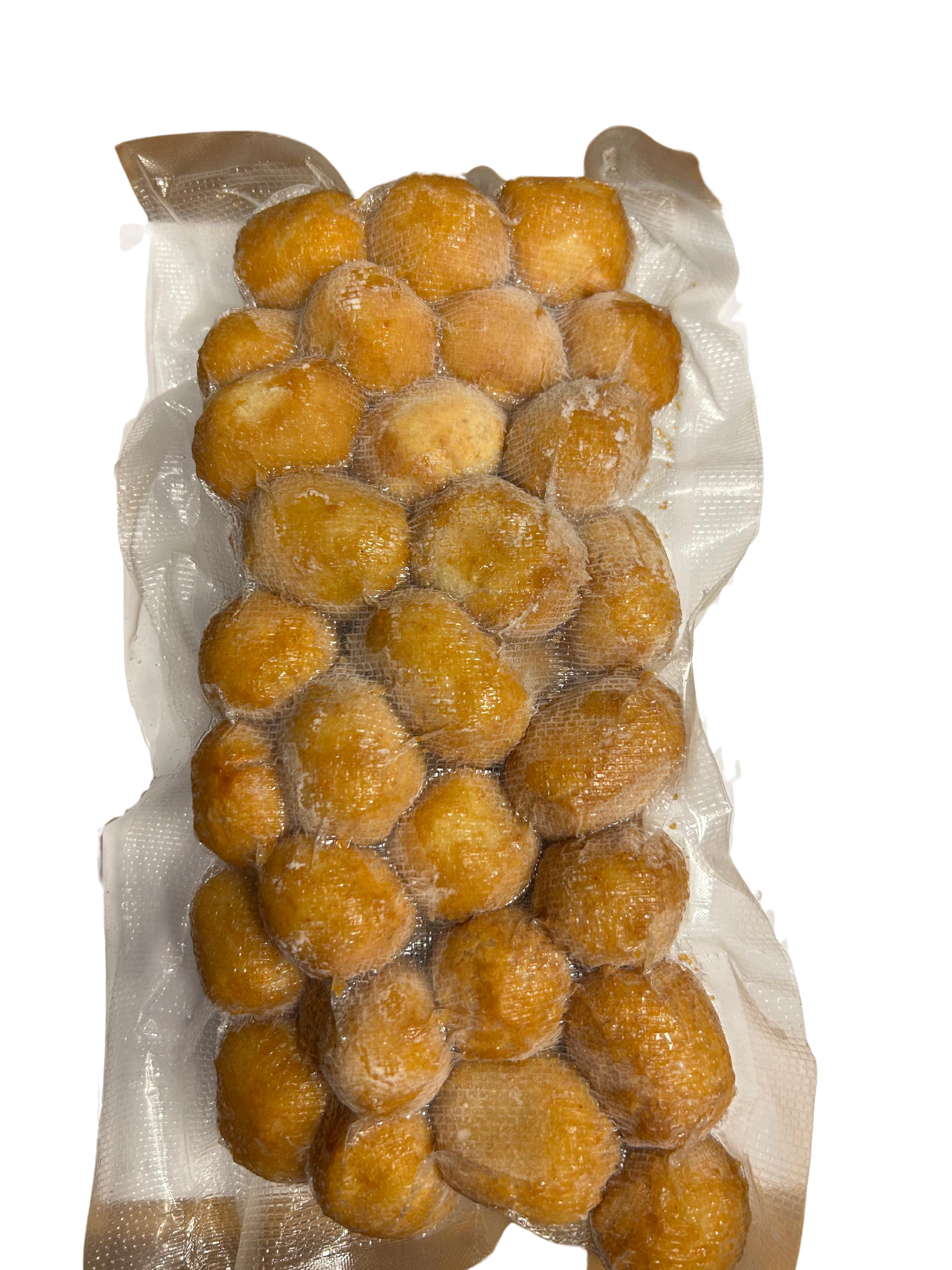 Cheese bites (Frozen fried cheese balls) - fried and frozen – Large pack – 40 units of 25 g (1 Kg)