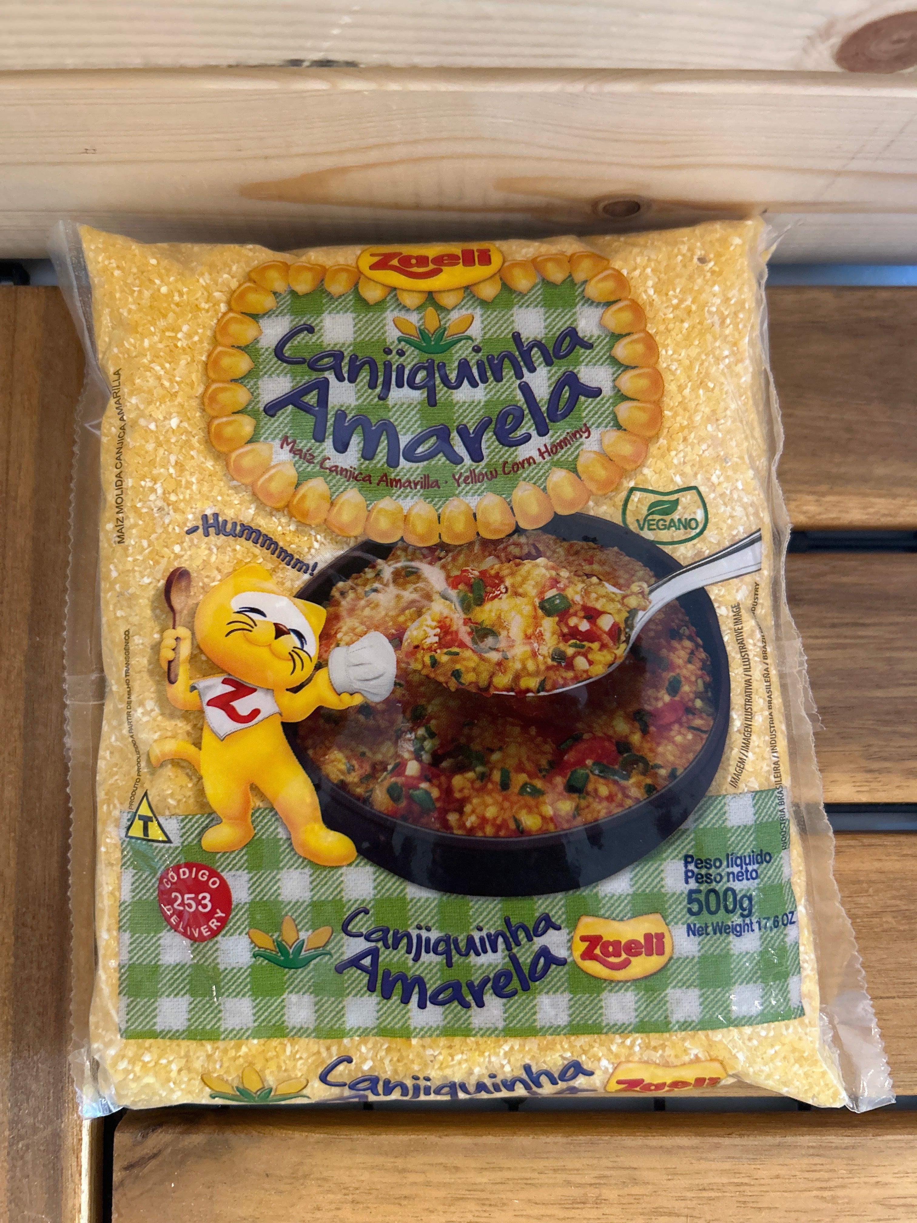 Mais secco spezzato “Hominy” (Canjiquinha Gialla) - ZAELI - 500g