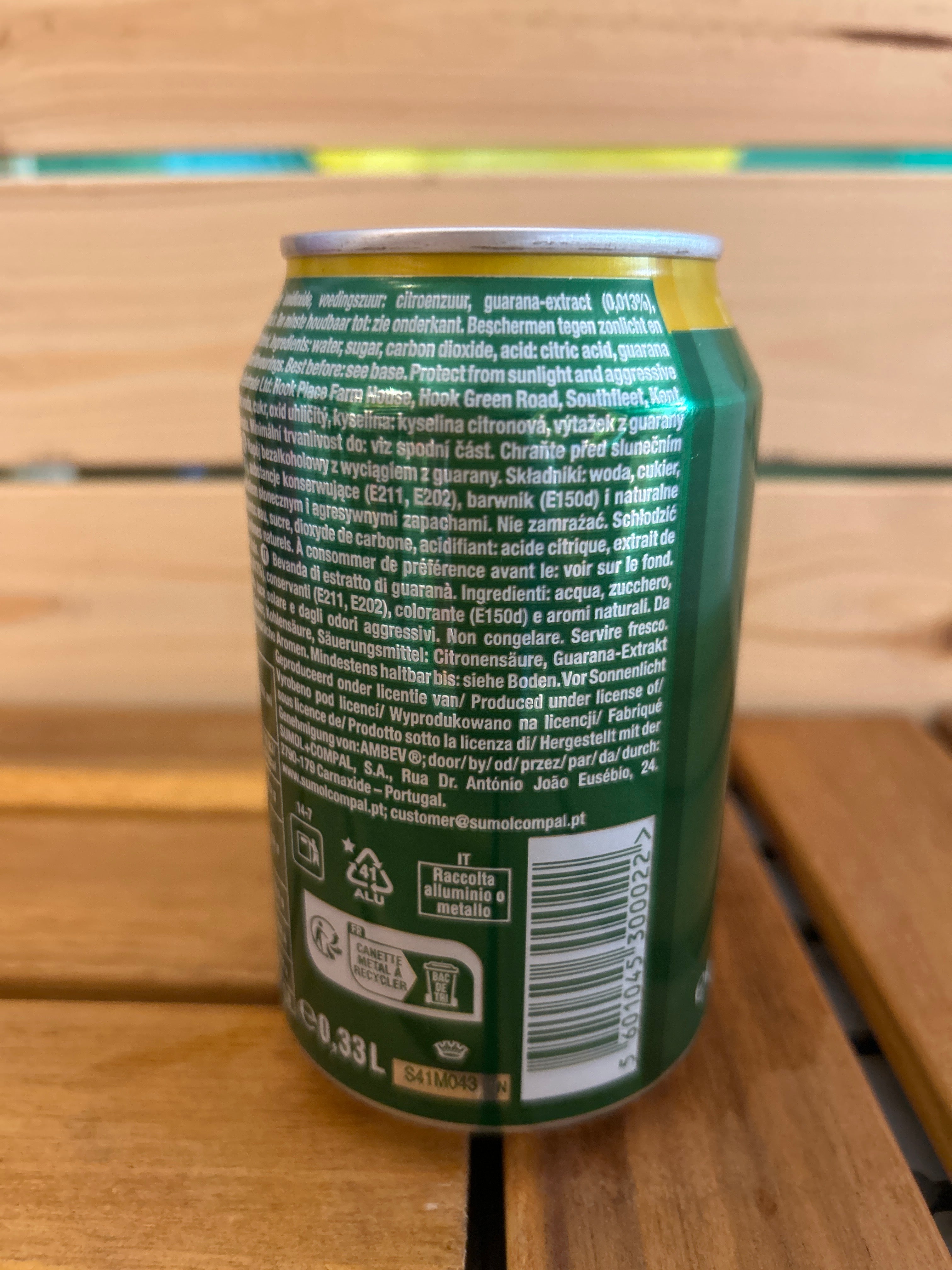 Soda brasiliana al Guaranà (Guaranà Antarctica) - 330ml