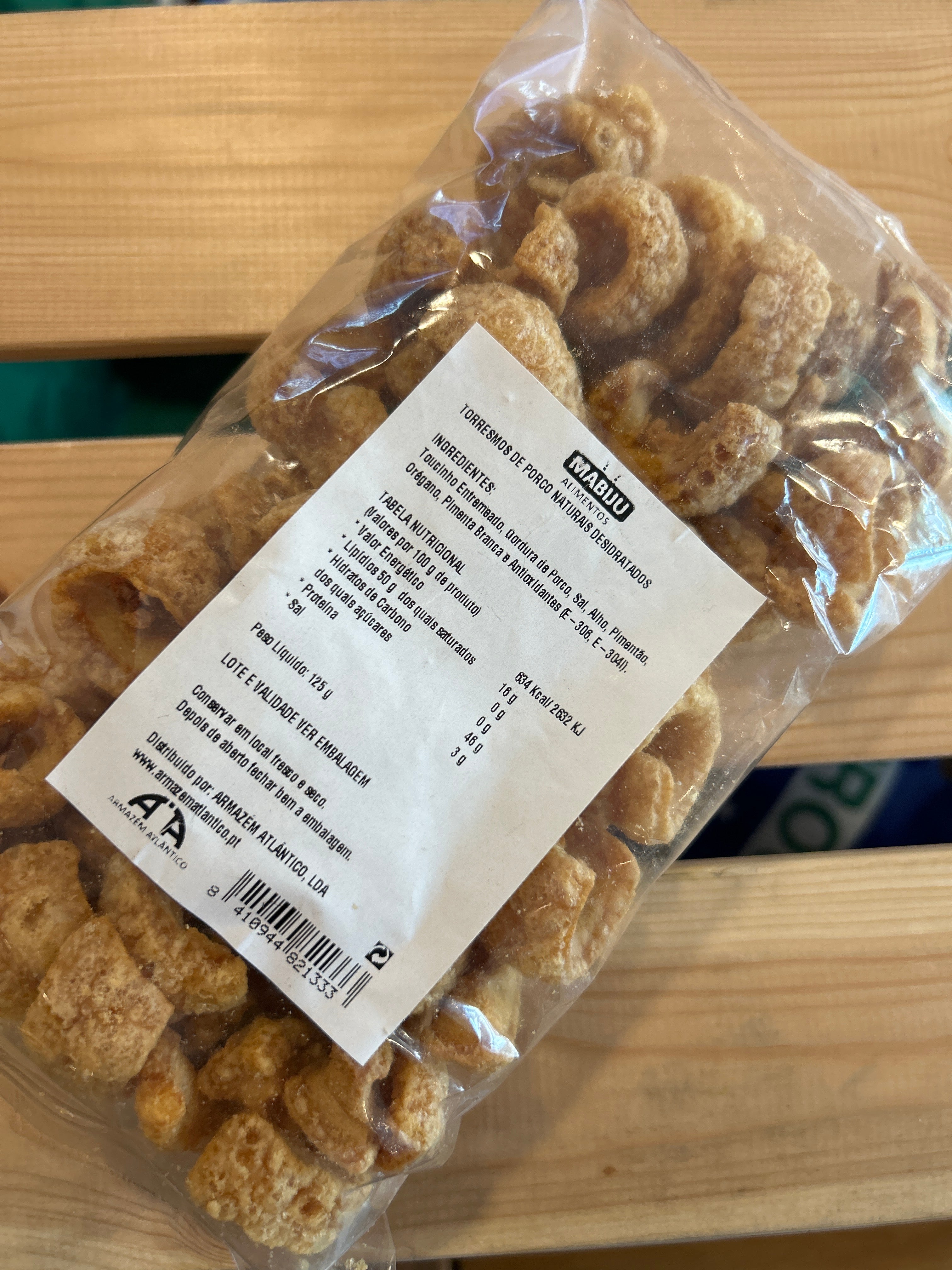 Crispy Pork Skin (Torresmo) - MABIJU - 125g