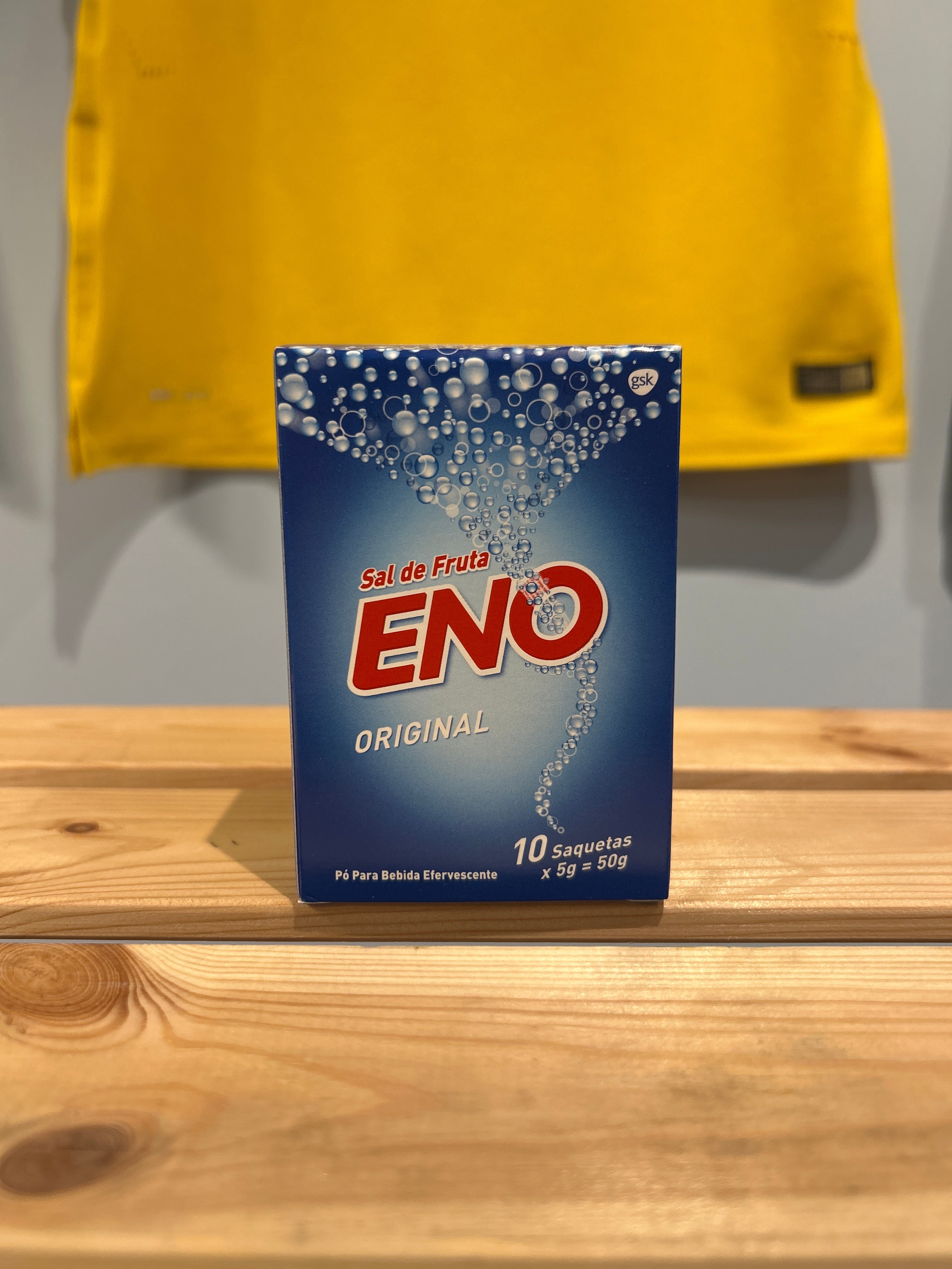 Bicarbonate de sodium - 10 sachets (Sal de Fruta Original Saquetas) - ENO - 50g - 10 unidades
