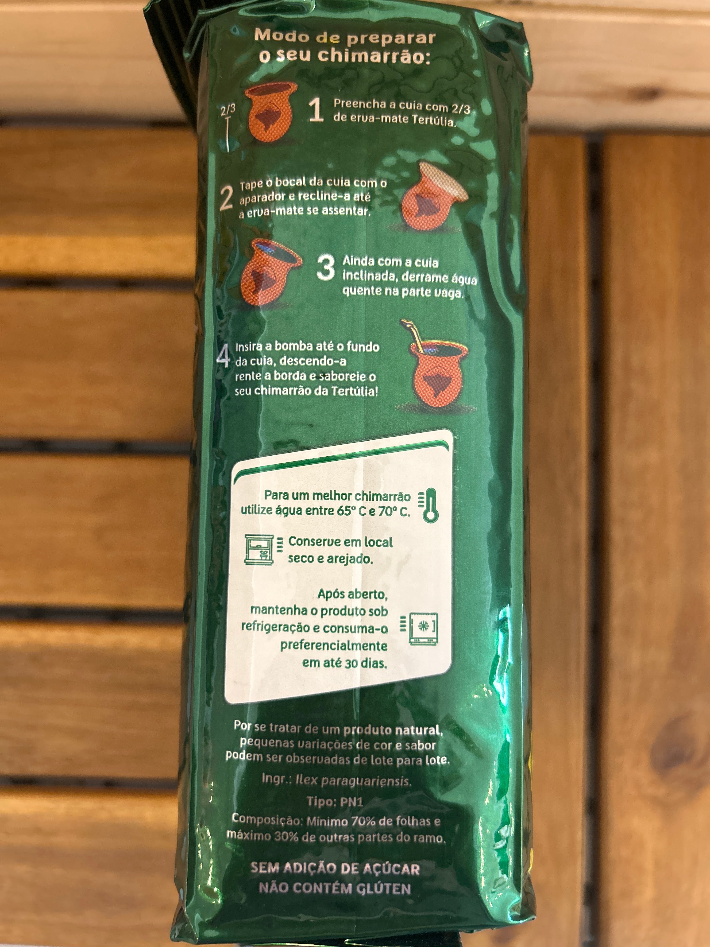 Yerba maté (Erva Mate Chimarrão Suprema) - TERTÚLIA - 1kg