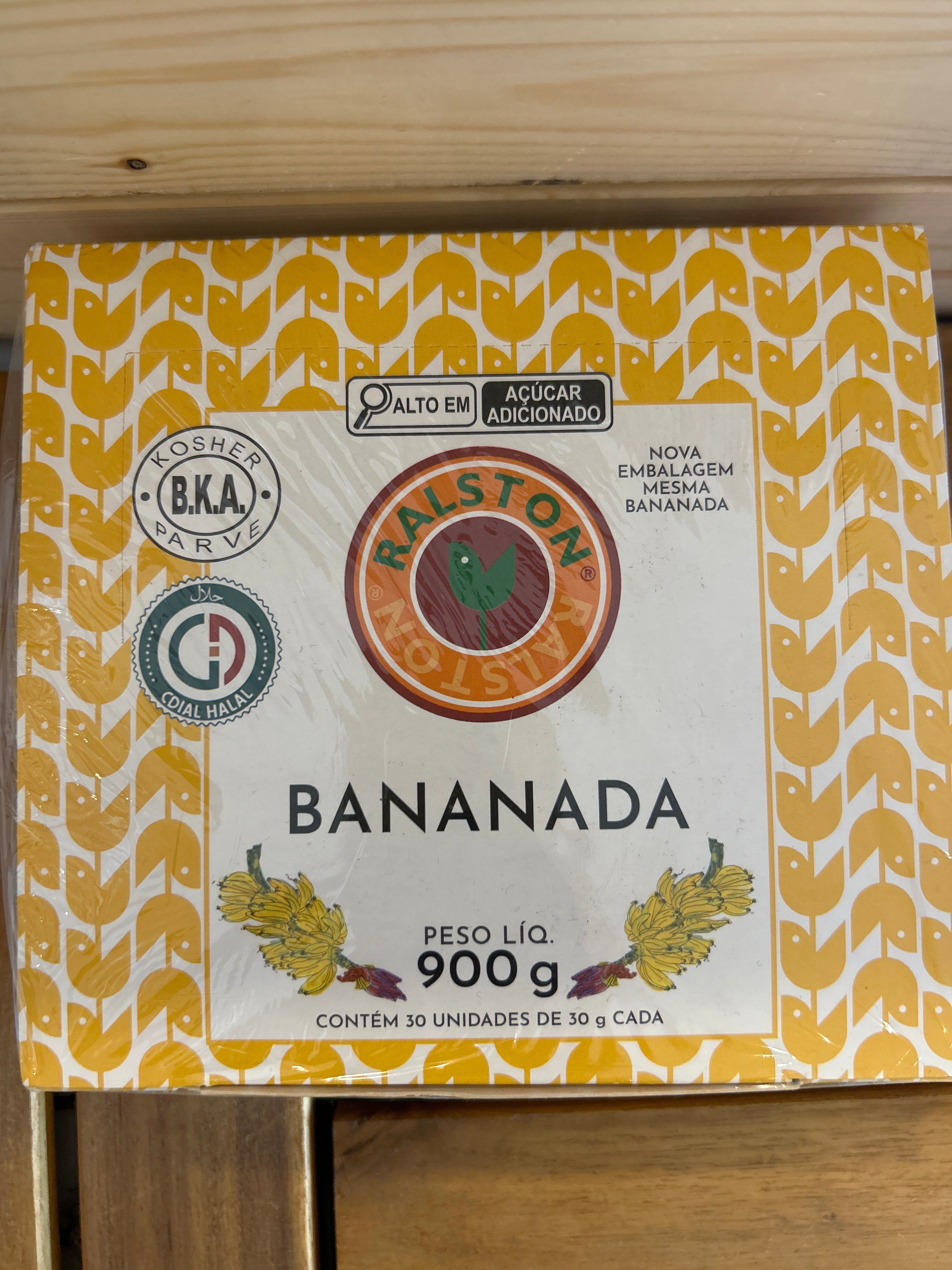 Banana Fruit Paste - (Bananinha) - RALSTON - 30g