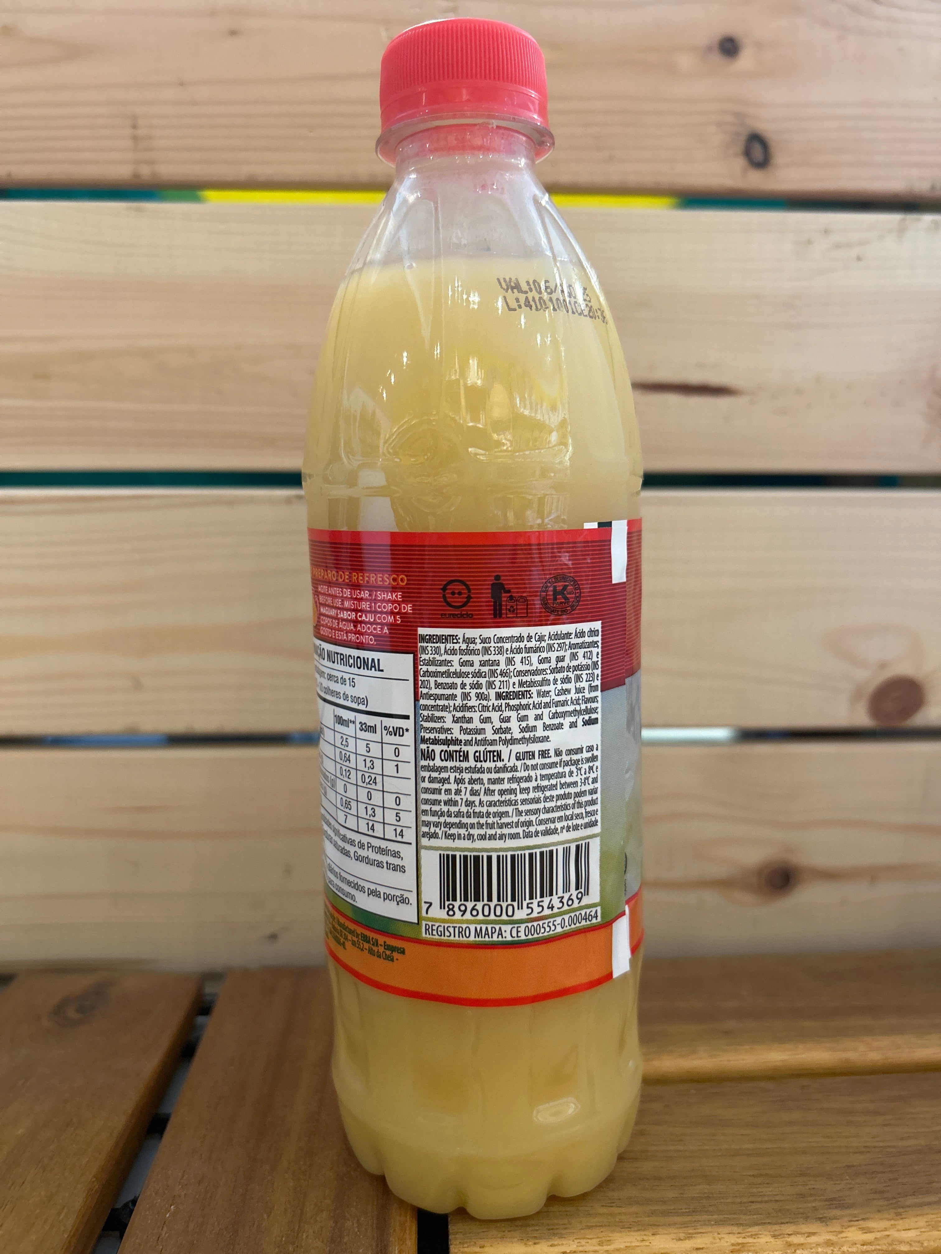 Succo di Frutta concentrato (Frutti di anacardo) (Succo concentrato di Caju) - MAGUARY - 500ml