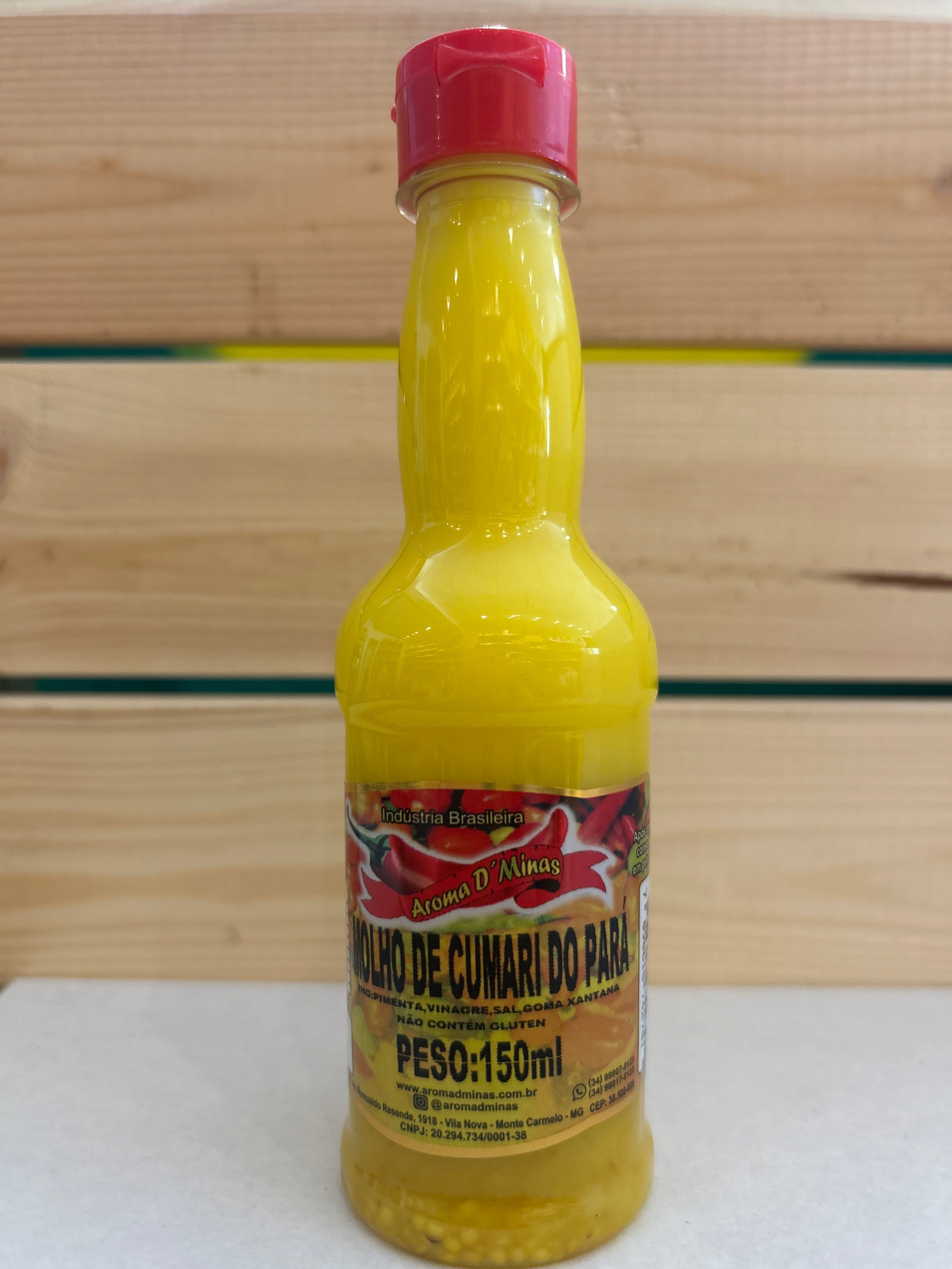 Salsa Piccante CUMARI del Pará (Salsa di Peperoncino Cumari del Pará) - AROMA DI MINAS - 150ml