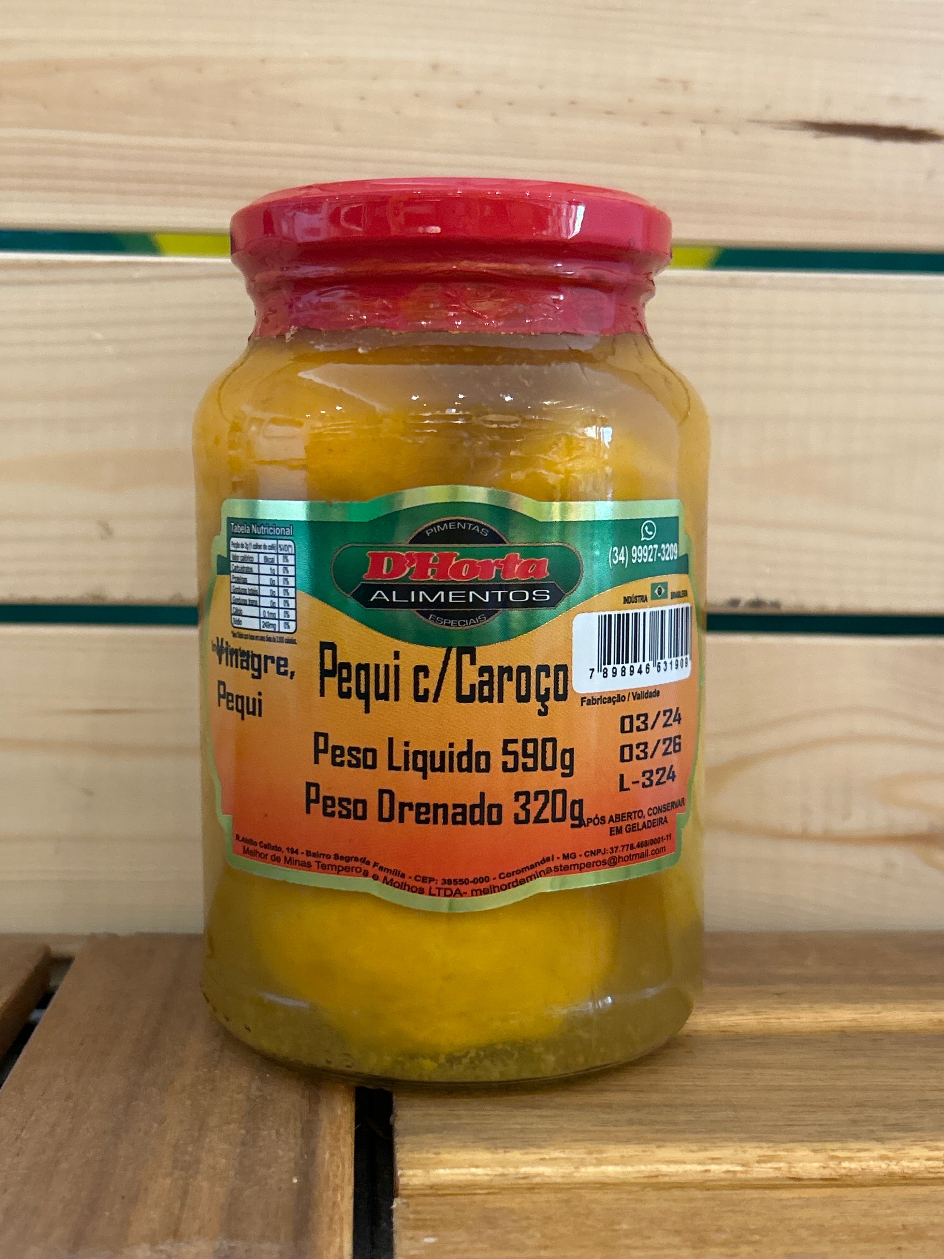 Pequi con Nocciolo - D HORTA - 590g