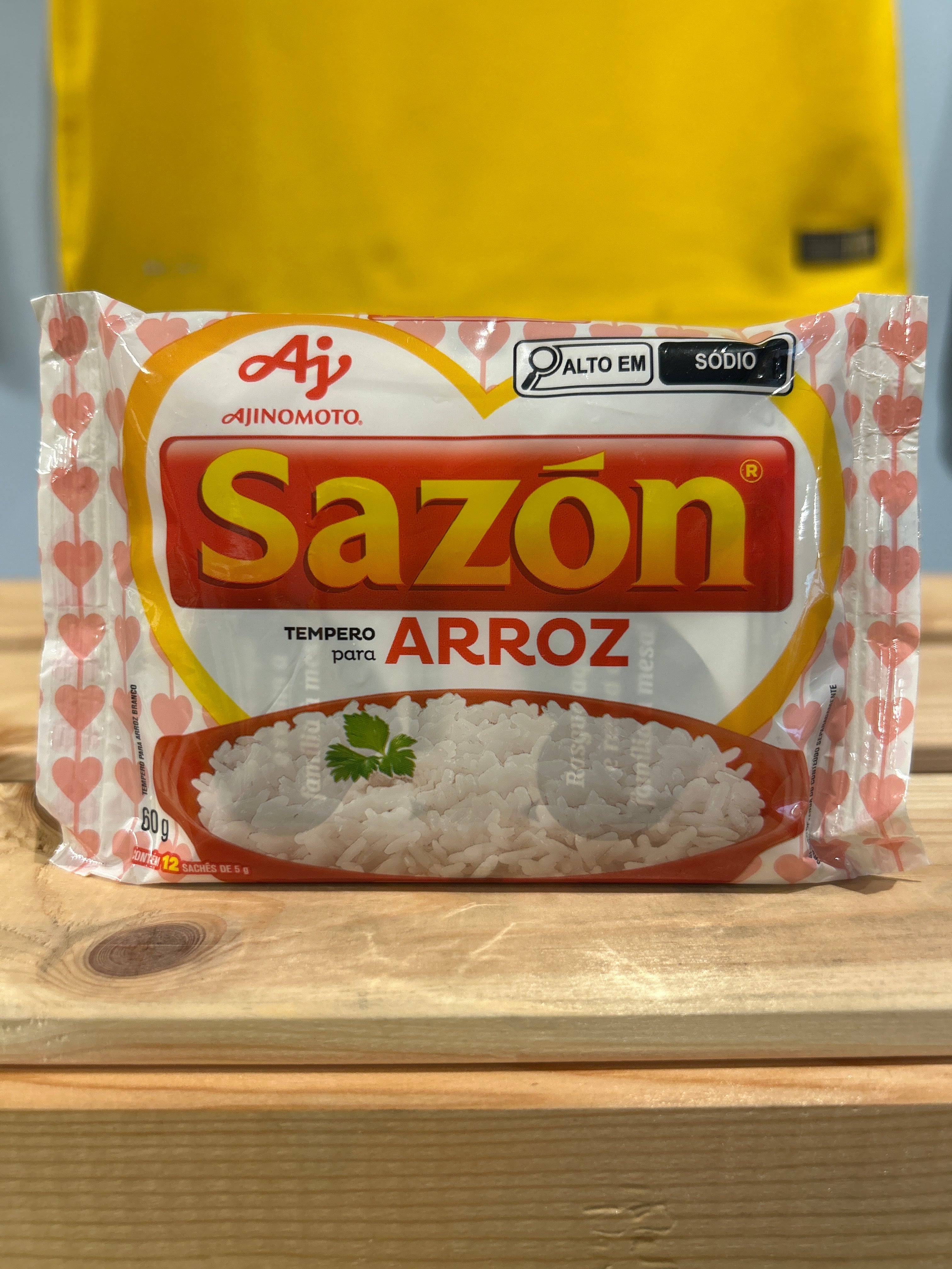 Seasoning for rice (Tempero Arroz) - SAZÓN - 60g