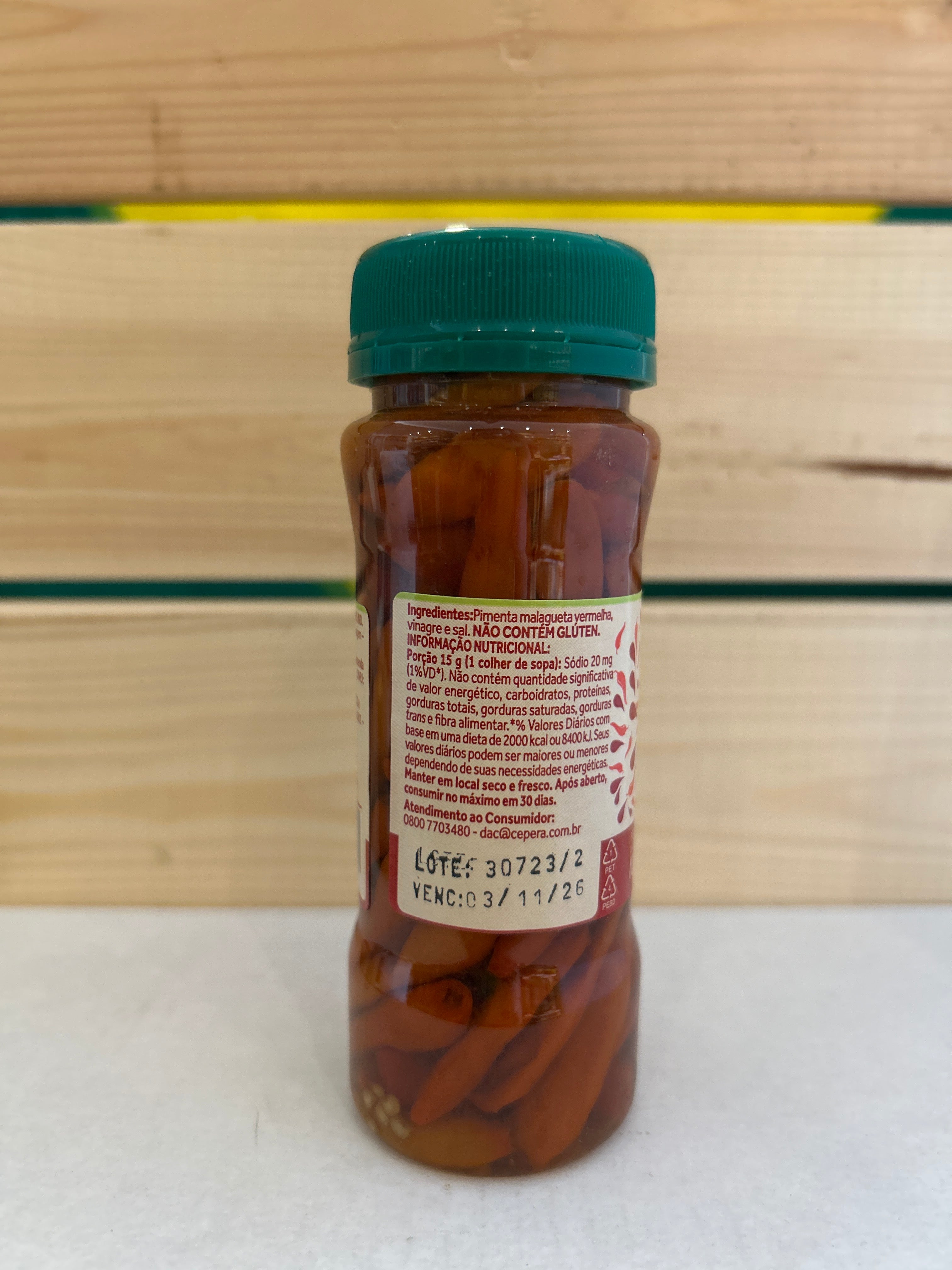 Piment Malagueta Rouge (Piment Rouge) - CEPÊRA - 50g