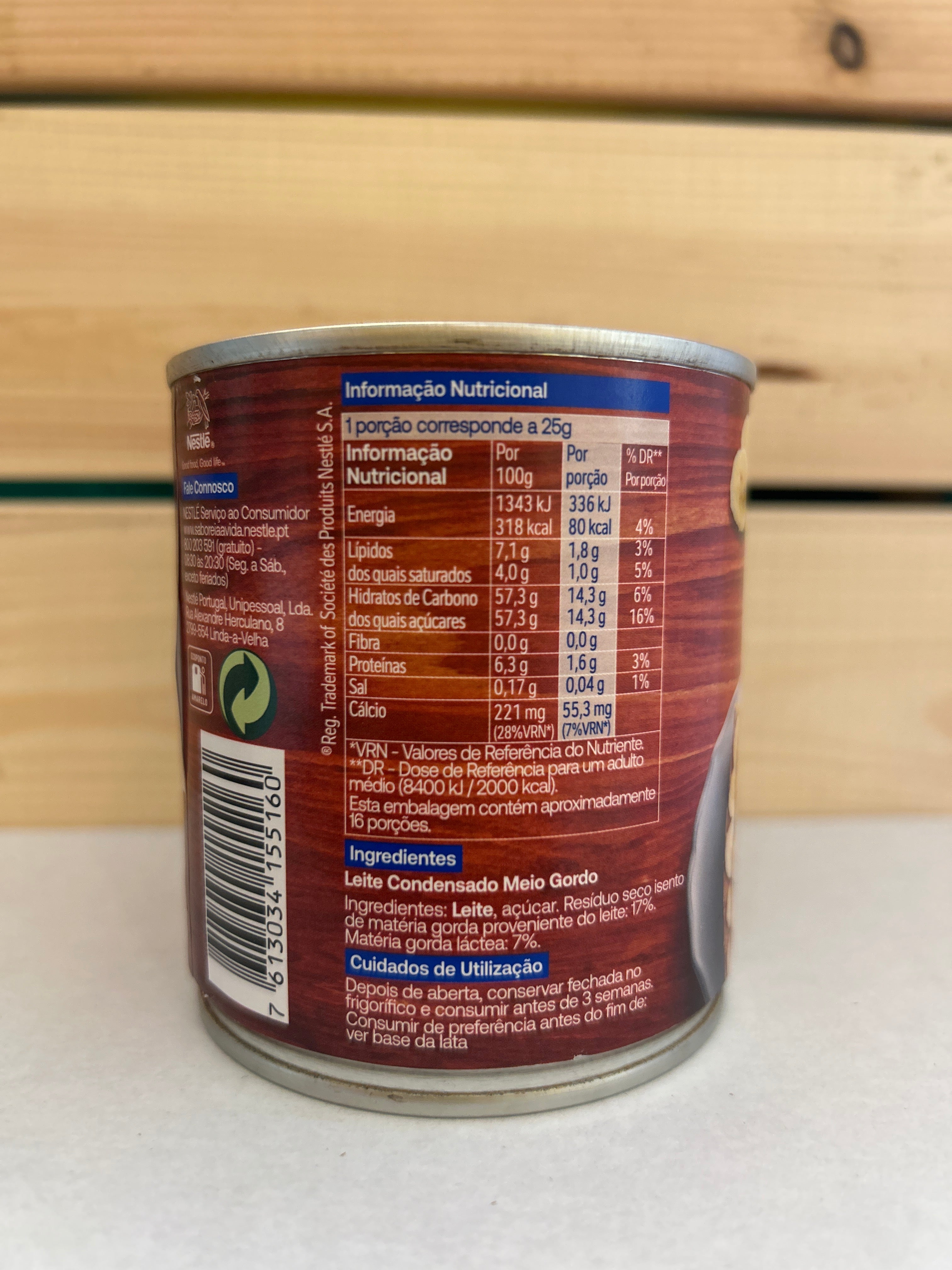 Lait concentré cuit (Leite Condensado Cozido) - NESTLÉ - 397g