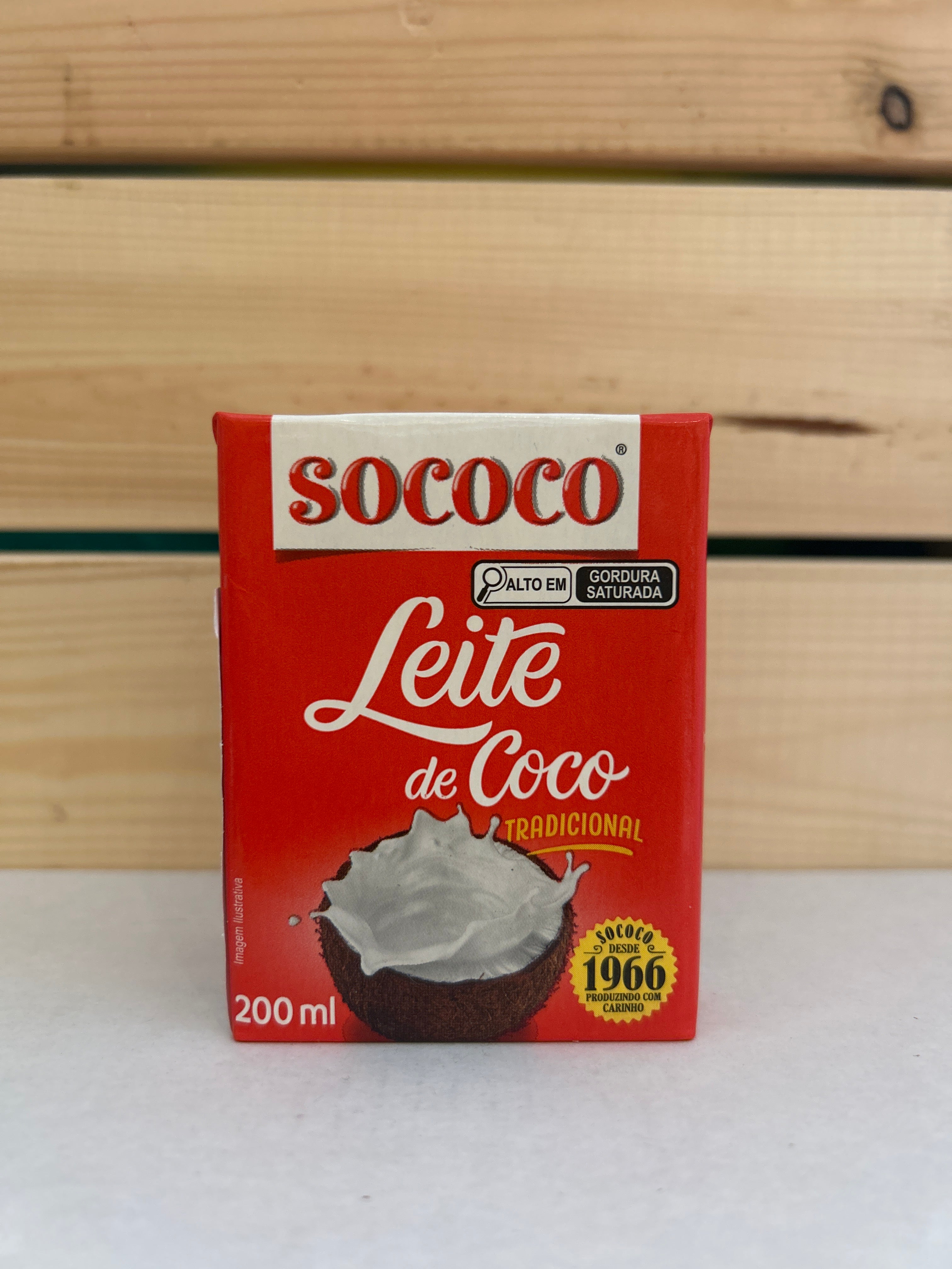 Lait de coco (Leite de Coco) - SOCOCO - 200ml