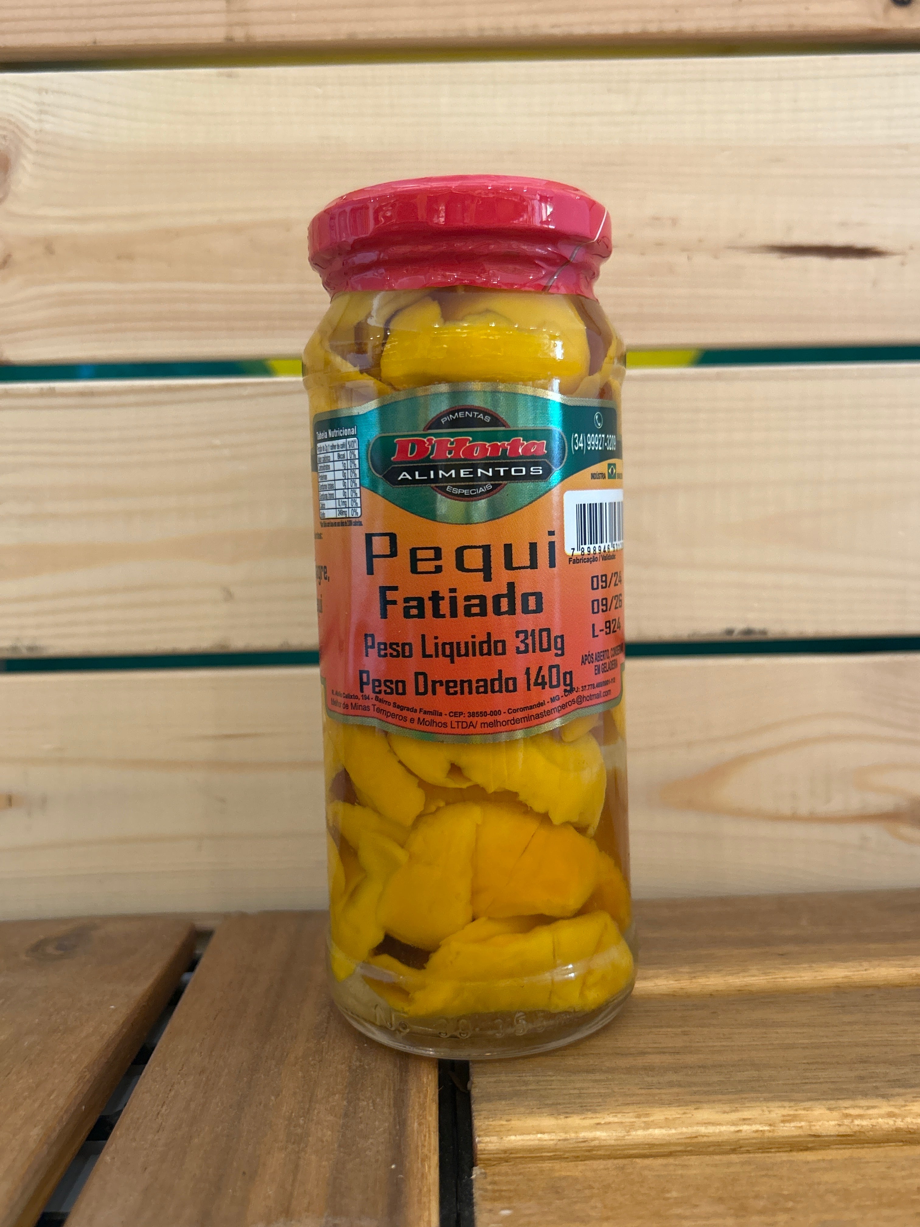 Pequi Tranchée (Pequi Fatiato) - D HORTA - 310g