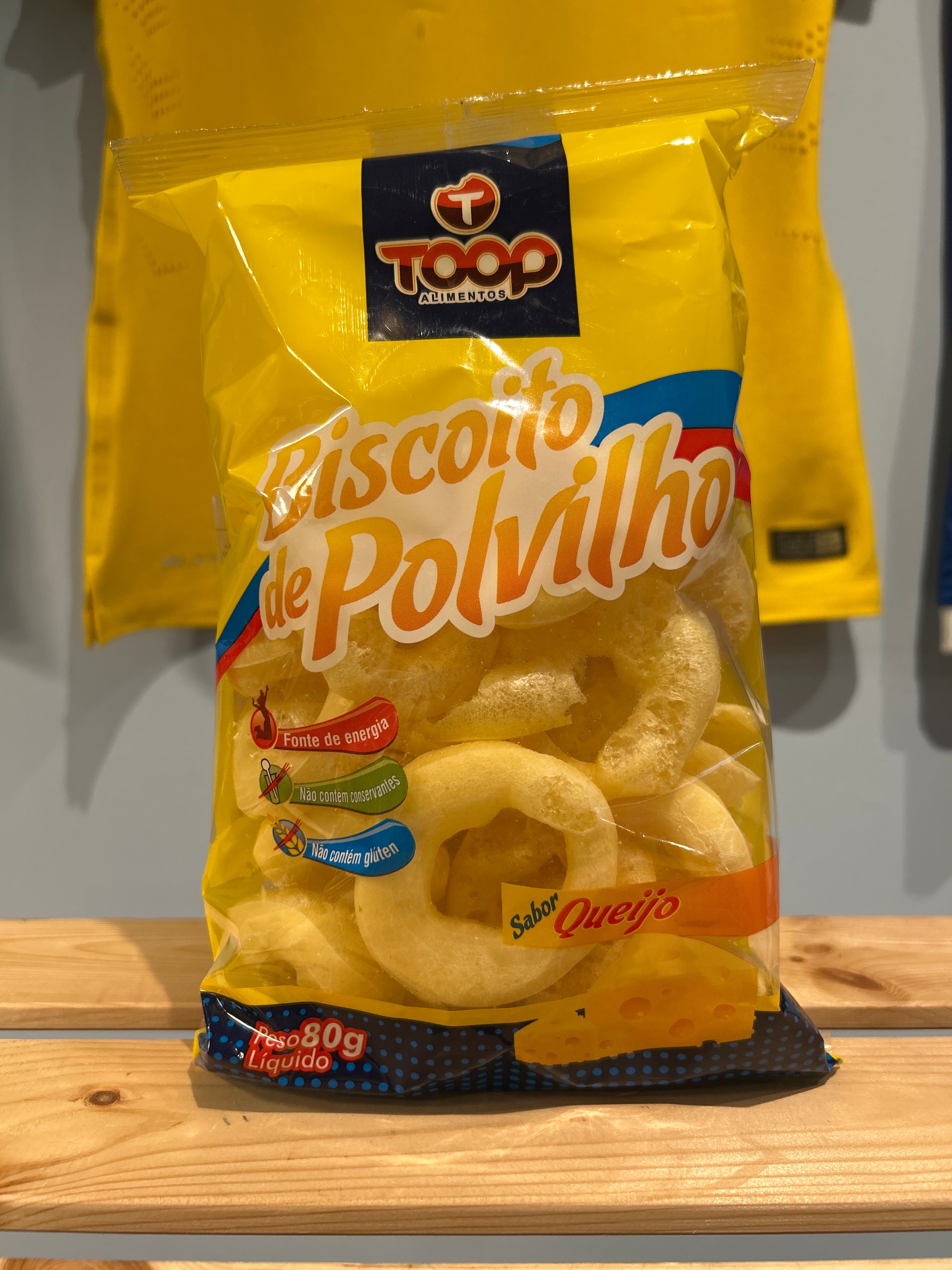 Saveur fromage manioc farine biscuit (Cheese Tapioca Biscuit) - TOOP - 80g
