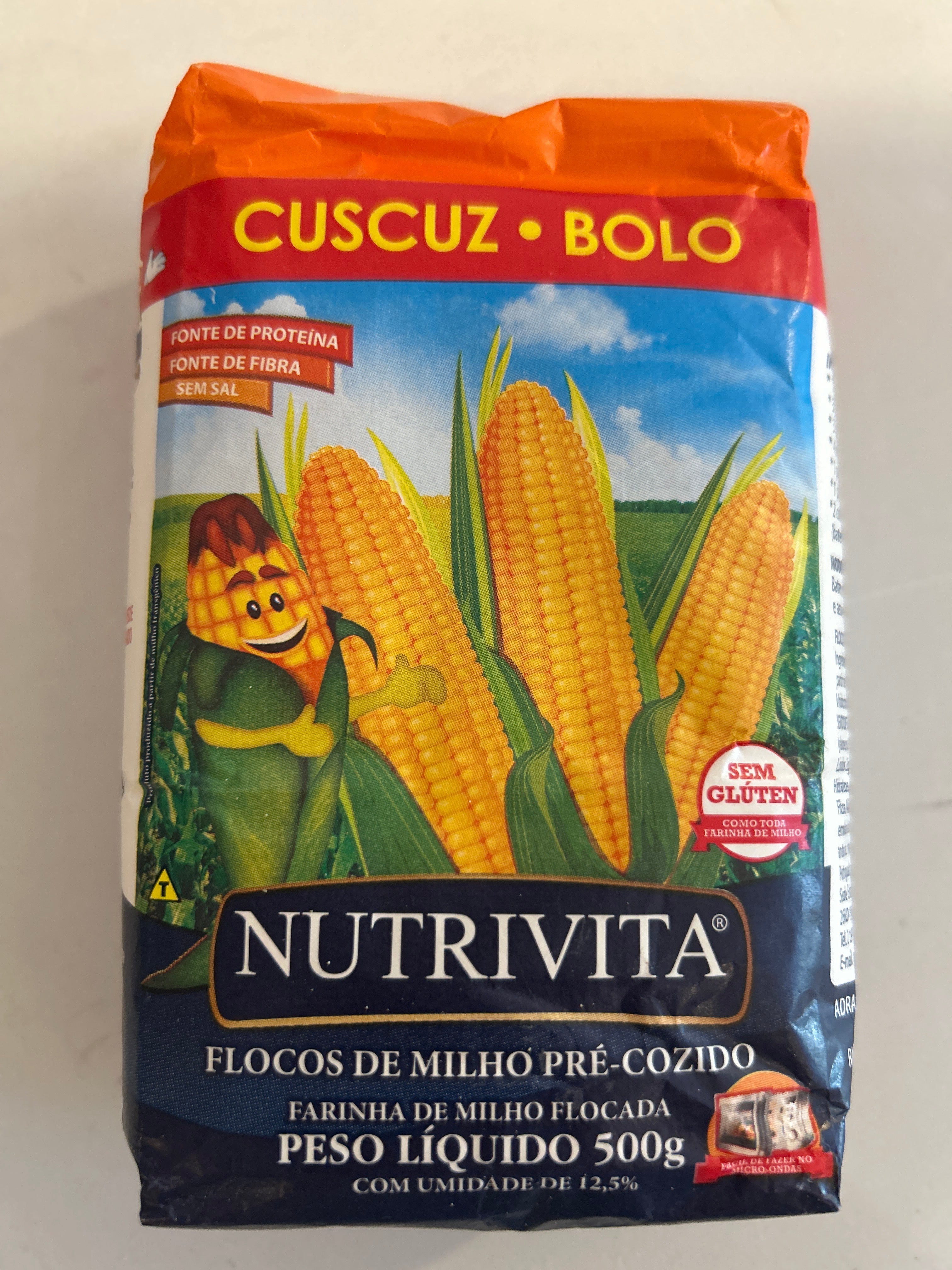 Combo - Fiocchi di Mais per Cuscus - NUTRIVITA - 500g - Acquista 3 unità e ricevi il 10% di sconto