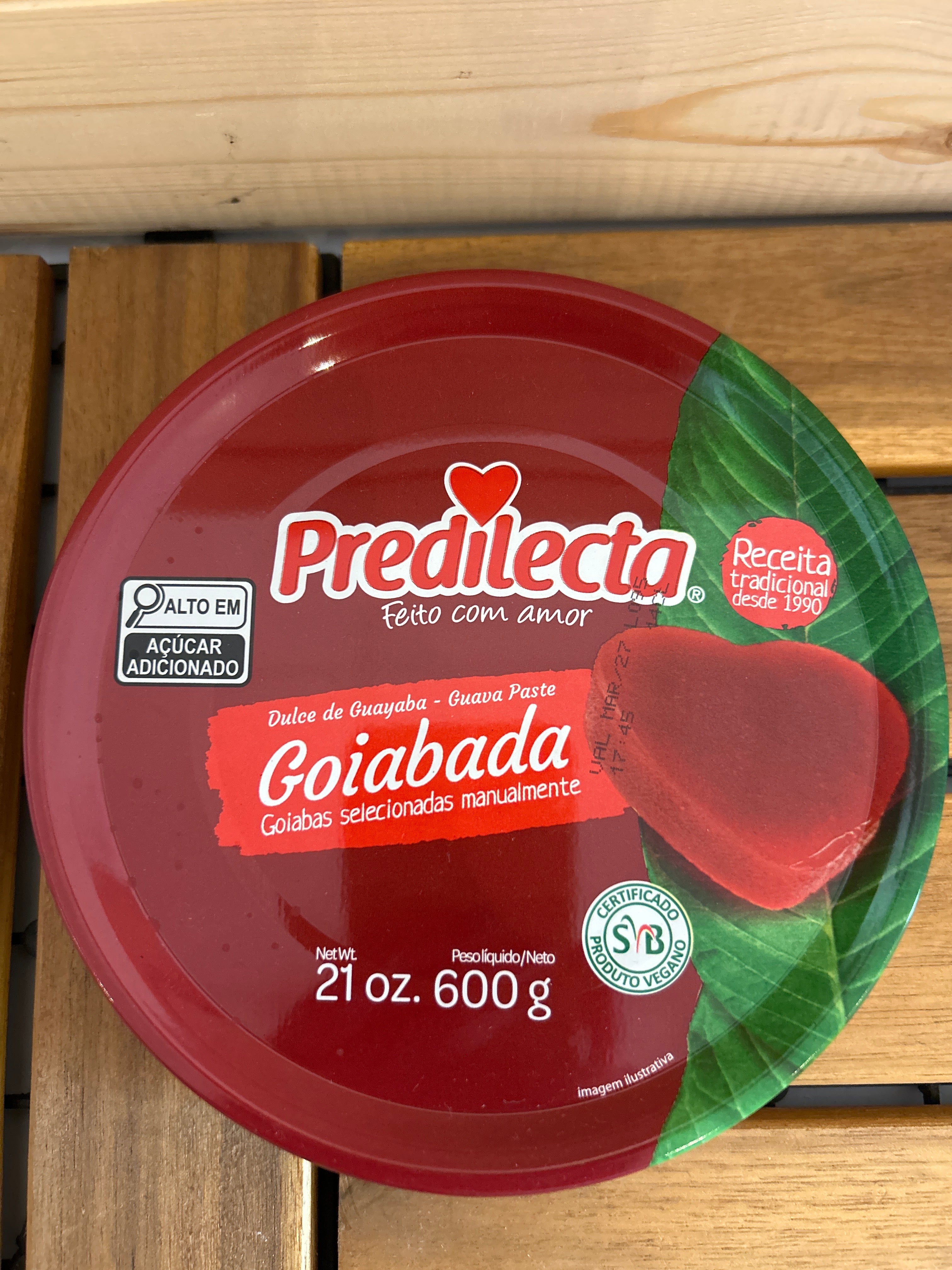 Pâte de Fruit à la Goyave en boite (Goiabada Lata)  - PREDILECTA - 600g
