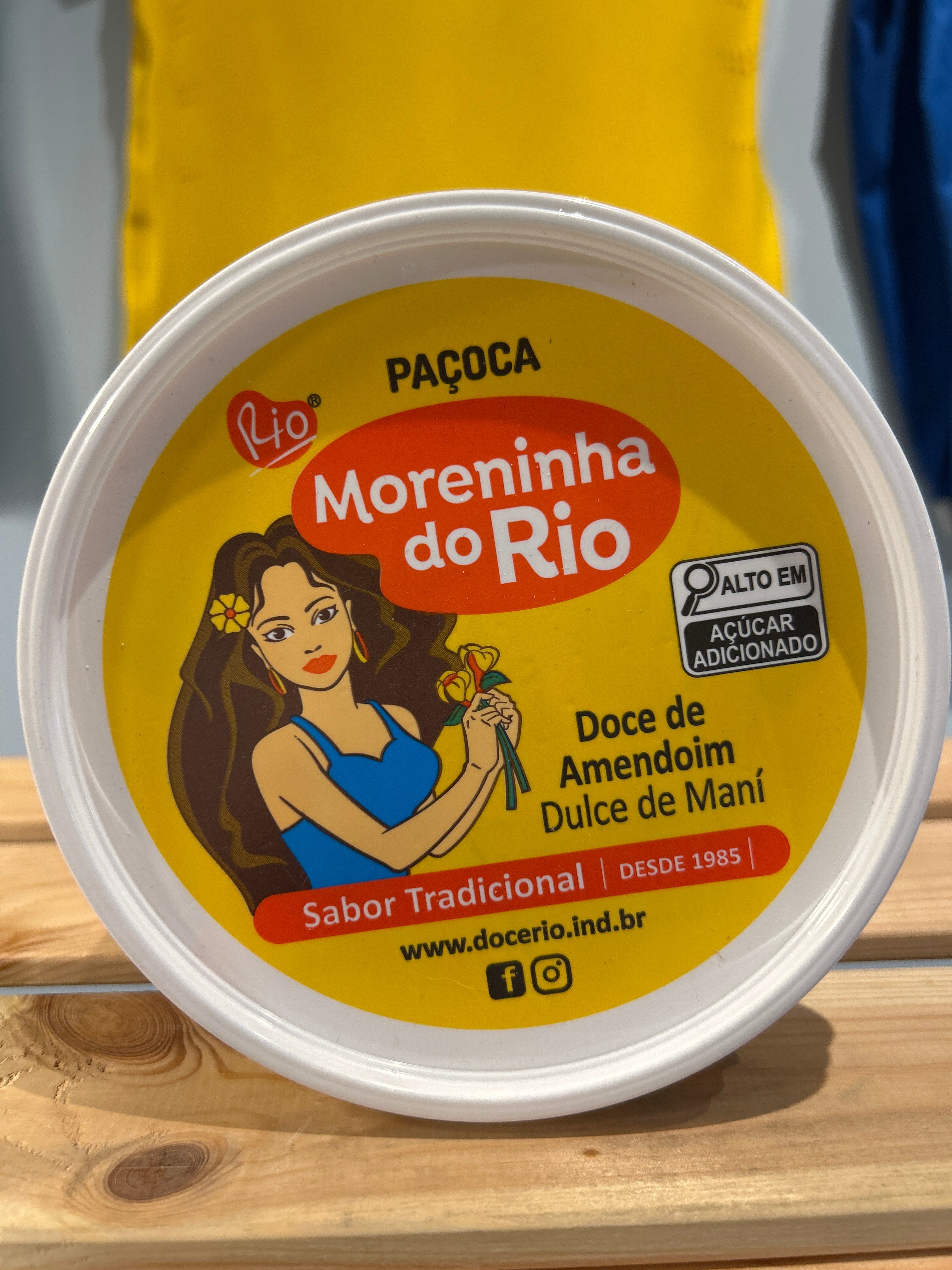 Dolcezza polvere di arachidi forma tappo (Paçoca rolha) - MORENINHA DO RIO - 750g