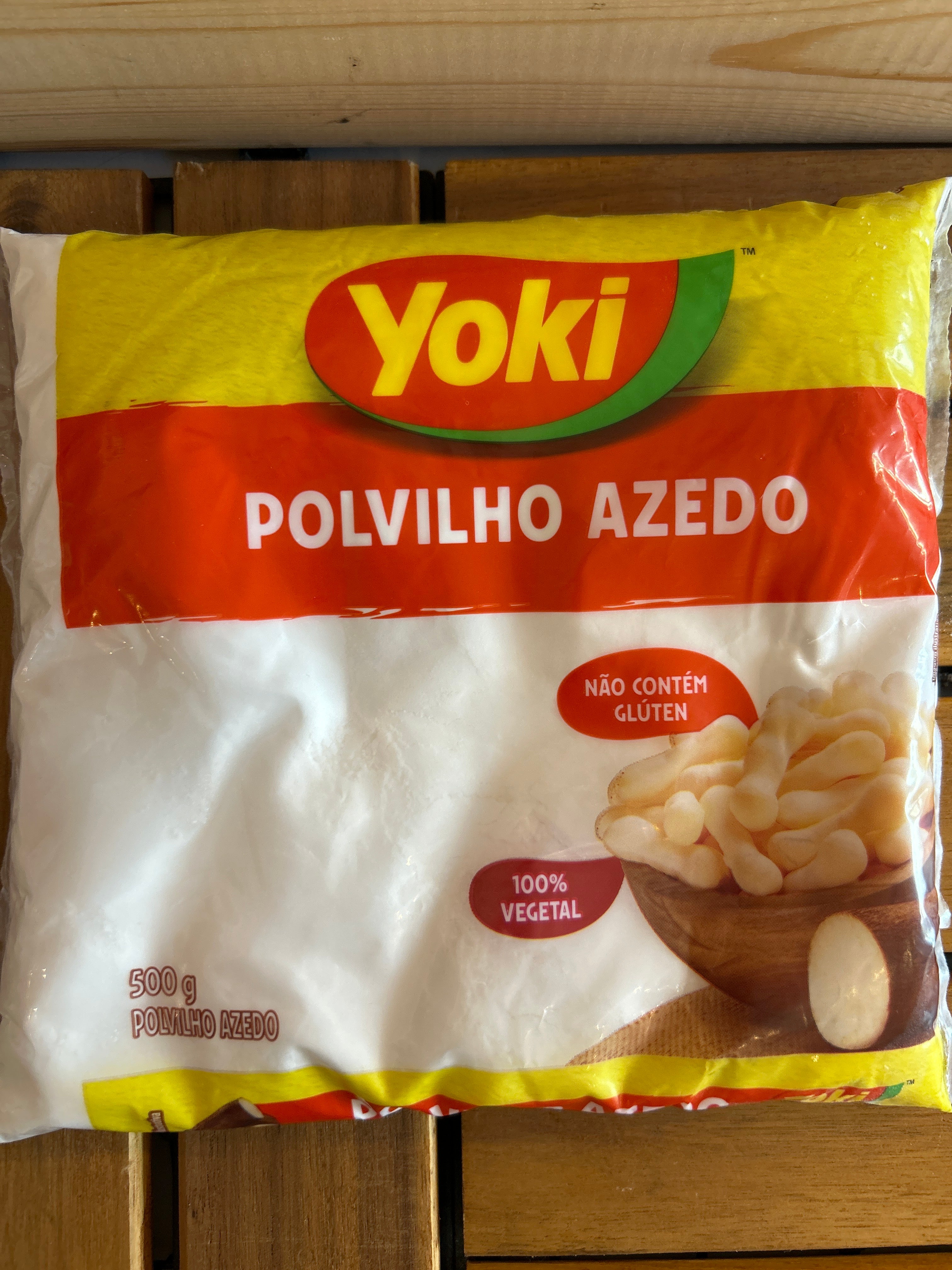 Polvilho Aigre - Amido di Manioca Aigre (Polvilho Azedo) - YOKI - 500g