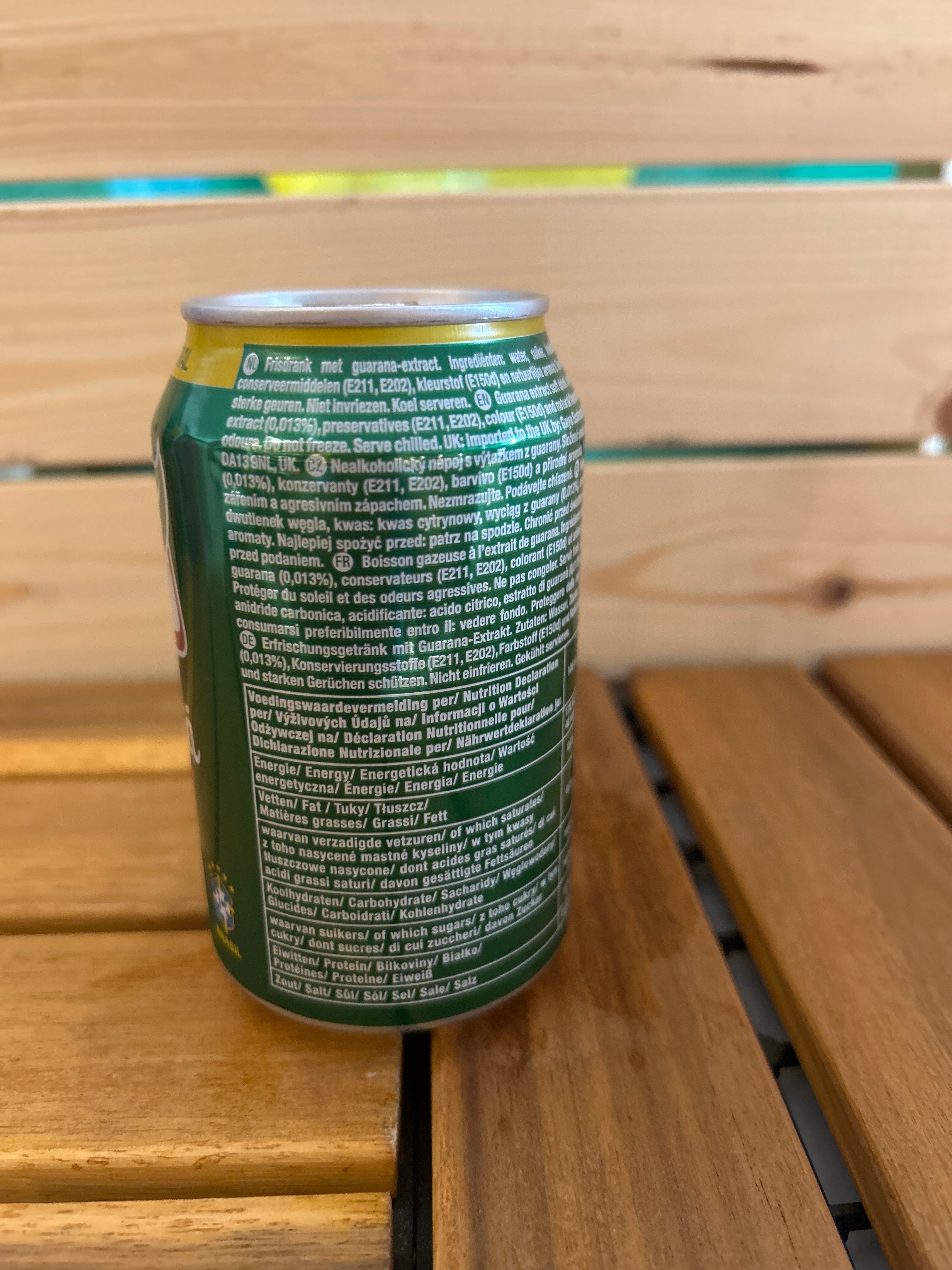 Soda brasiliana al Guaranà (Guaranà Antarctica) - 330ml