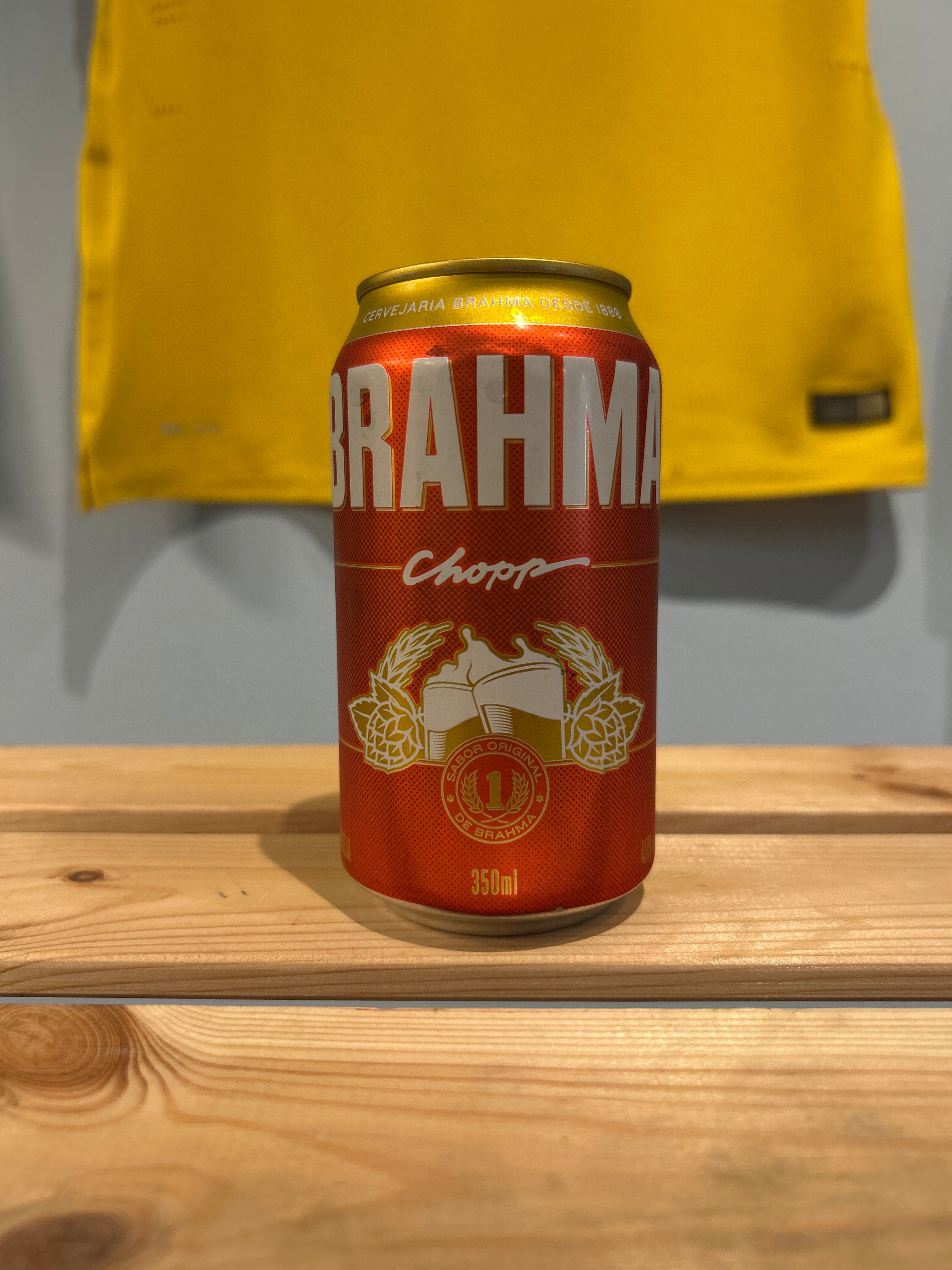 Birra brasiliana (Cerveja BRAHMA) - AMBEV - 350ml