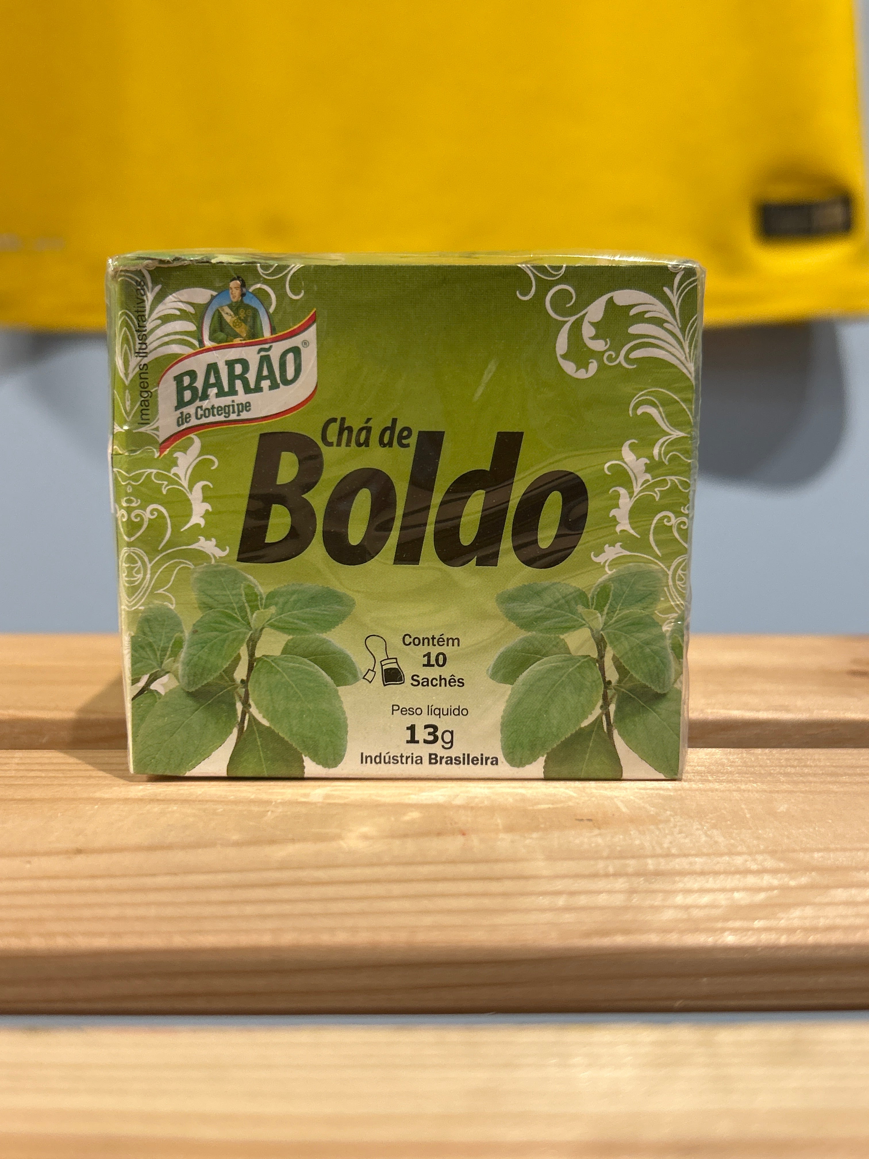 Boldo Tea BARÃO - Contains 10 sachets