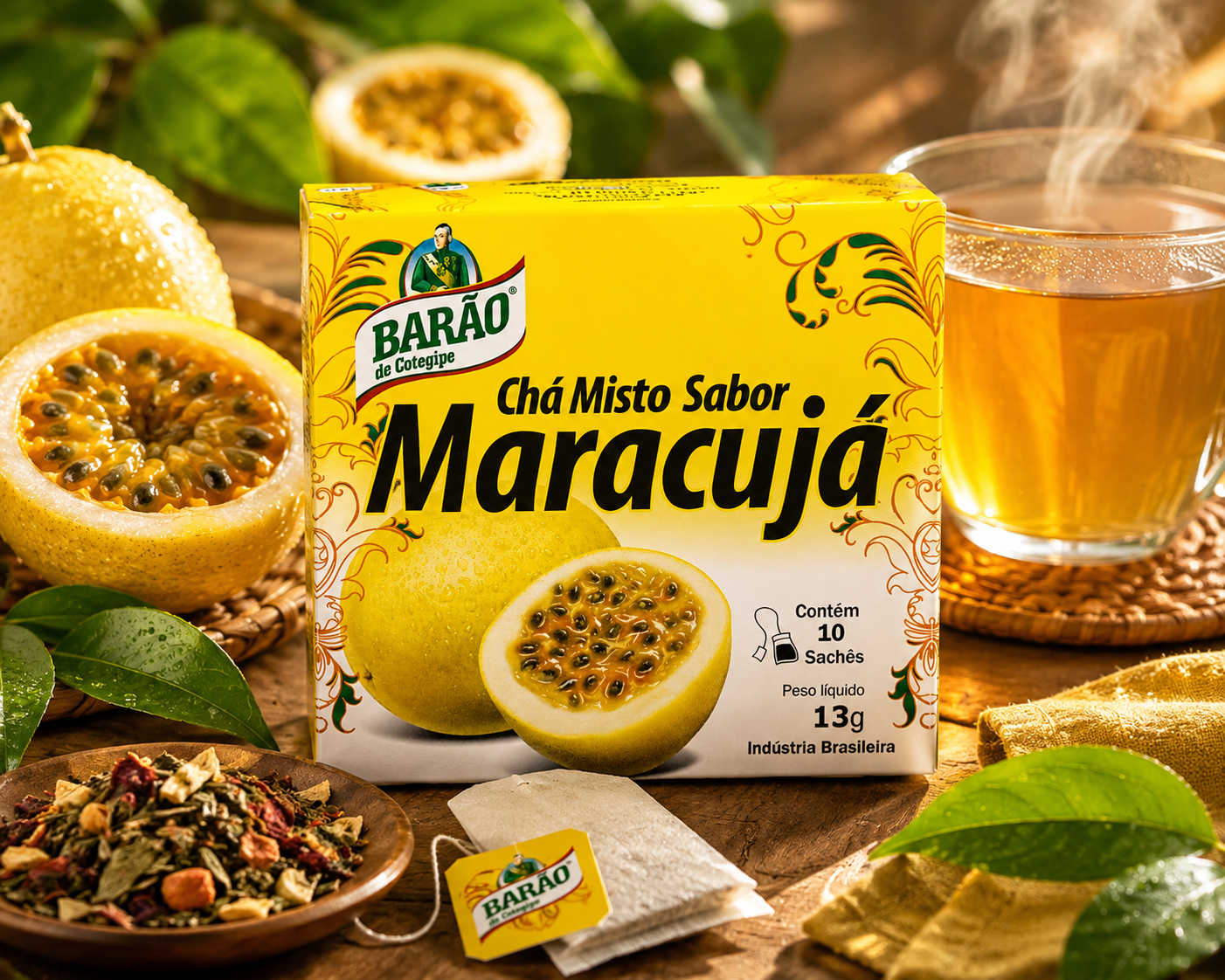 Barão Boldo Tea - Contains 10 tea bags