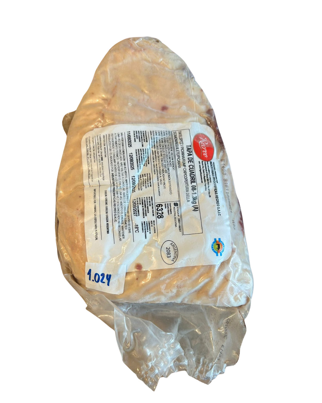 Recreo - Picanha Argentina - Entre 1,2 kg et 1,399 kg - Picanha Argentina (Bovine Aiguillette de Rumsteck) – Recreo