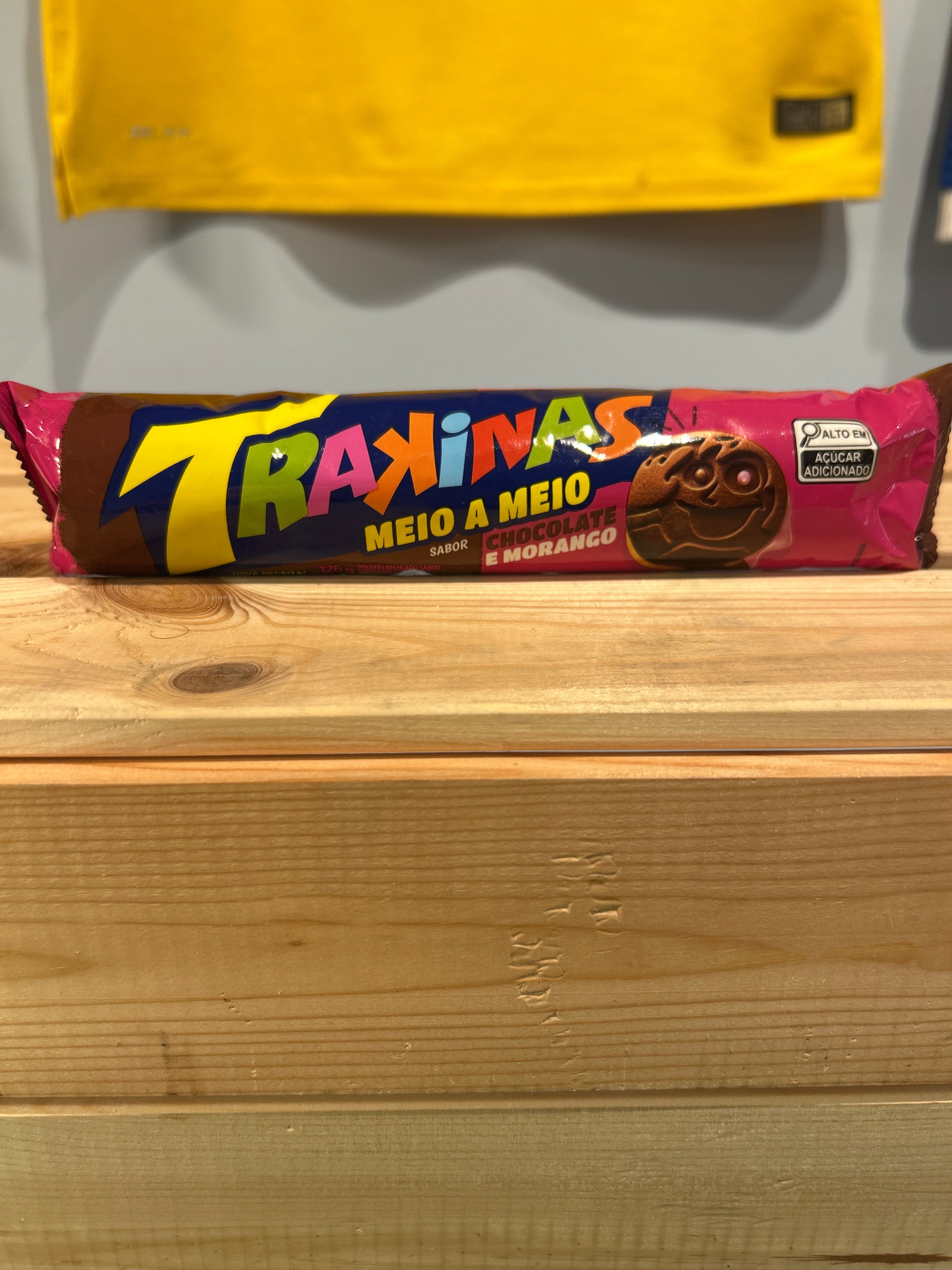 Biscotti Trakinas Cioccolato e Fragola (Biscotti Farciti cioccolato/fragola) - NABISCO - 126g