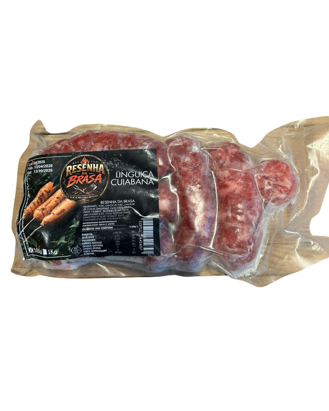 Saucisses cuiabanas (Linguiça Cuiabana) - RESENHA DA BRASA - 500g