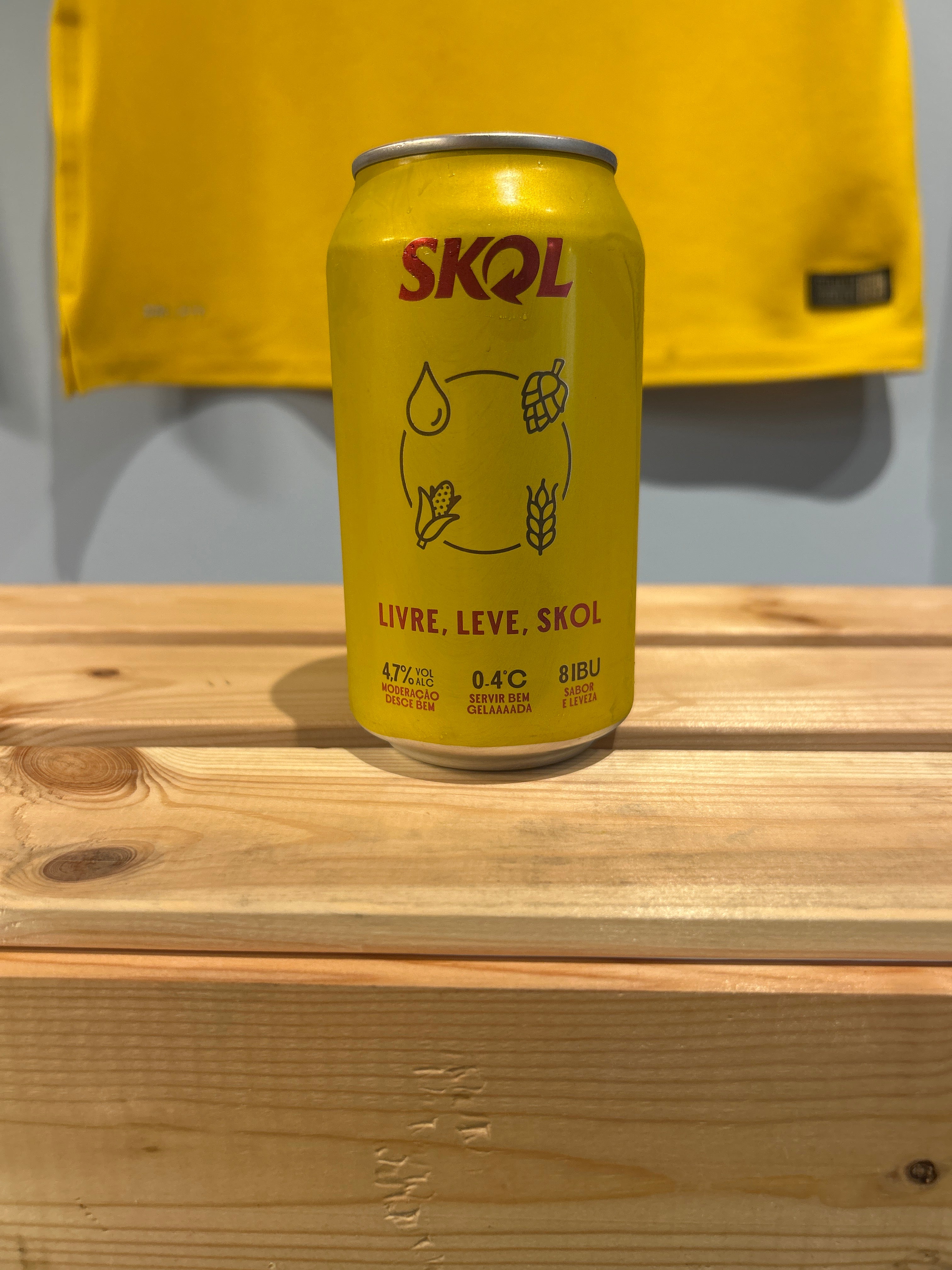 (Birra brasiliana tradizionale) Cerveja SKOL- 350ml