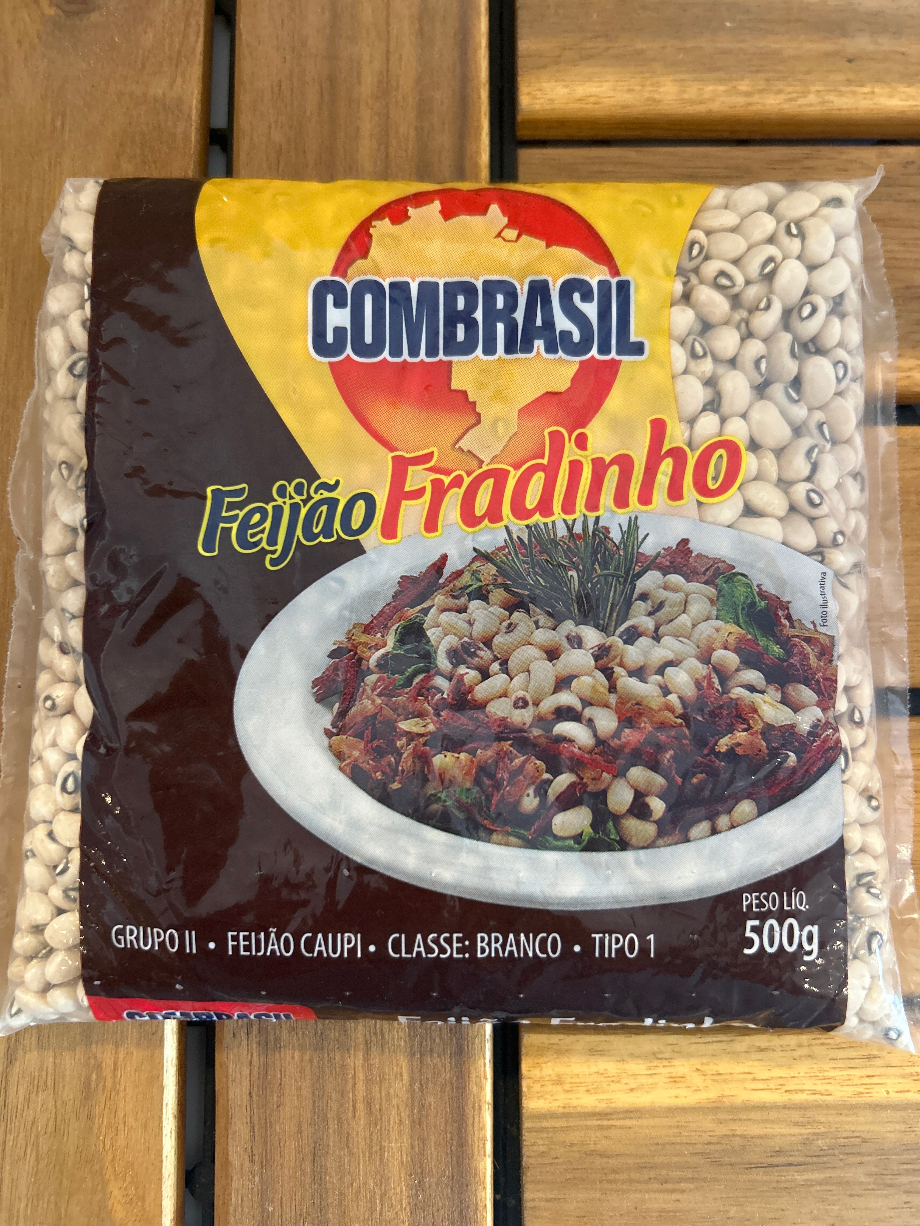 Fagioli a occhio nero (Feijão Fradinho - Feijão de Corda) - COMBRASIL - 500g