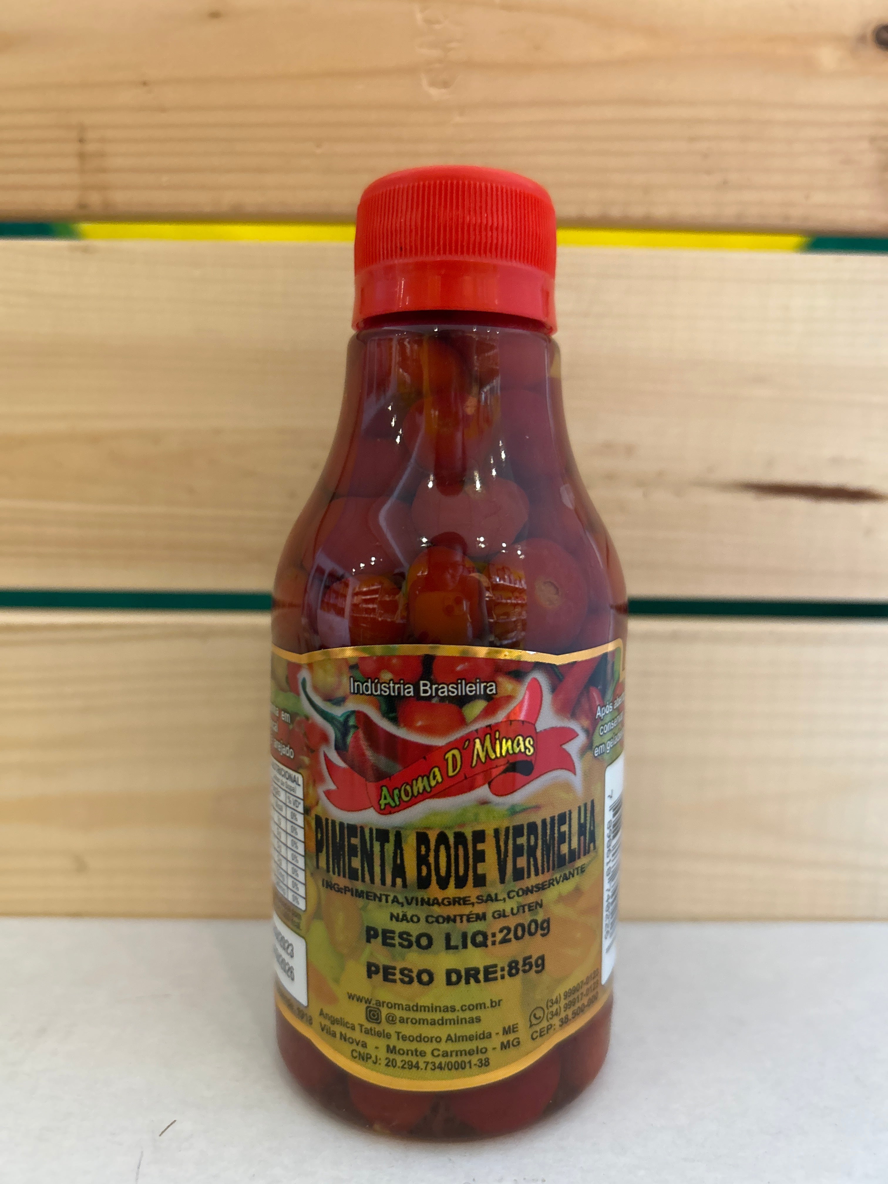 Pimenti Bode Rouge (Pimenta Bode Vermelha) - AROMA DI MINAS - 85g