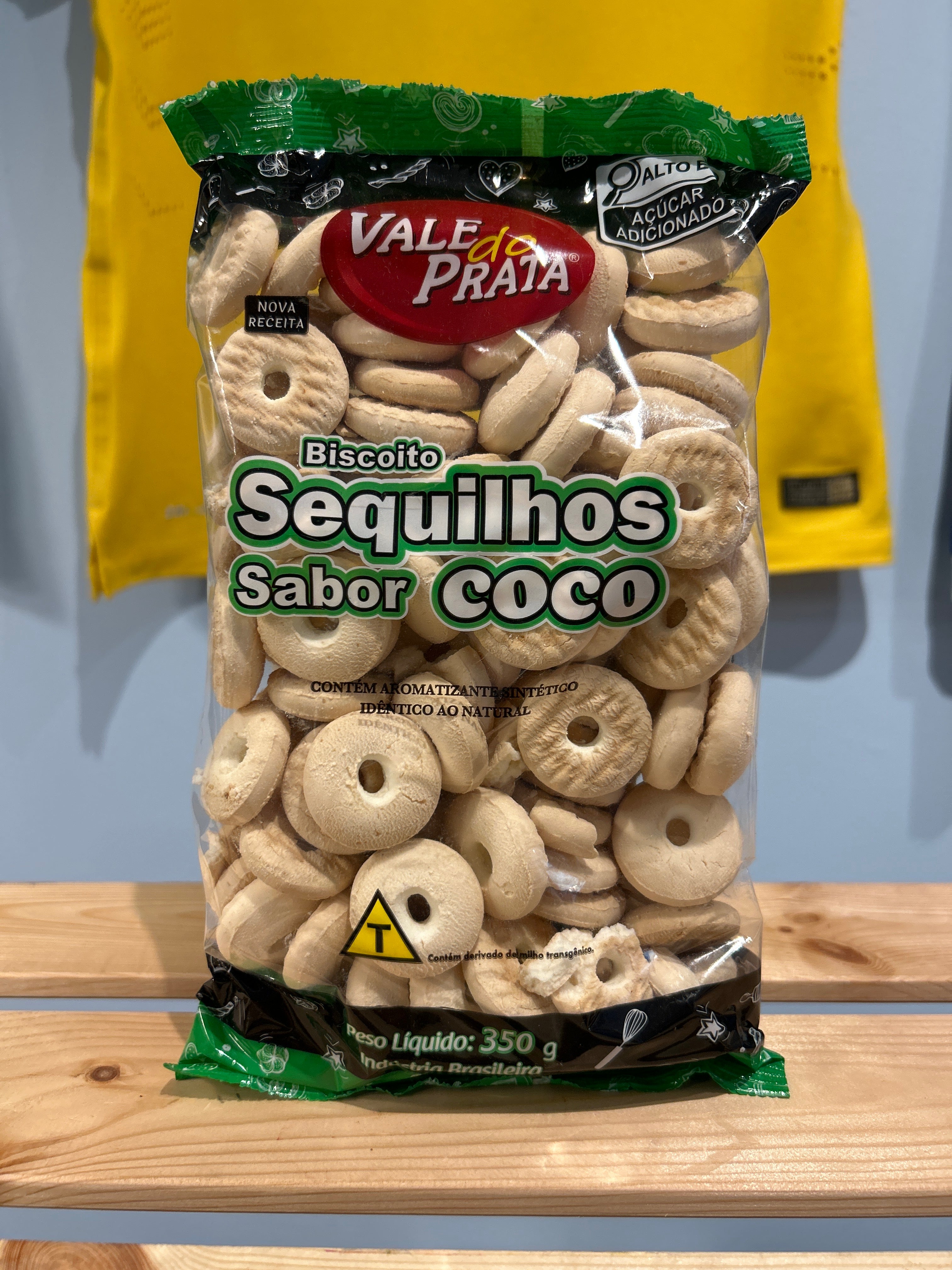 Biscotti Sequilho al Cocco (Biscoito Sequilho di Cocco) - Vale do Prata - 350g