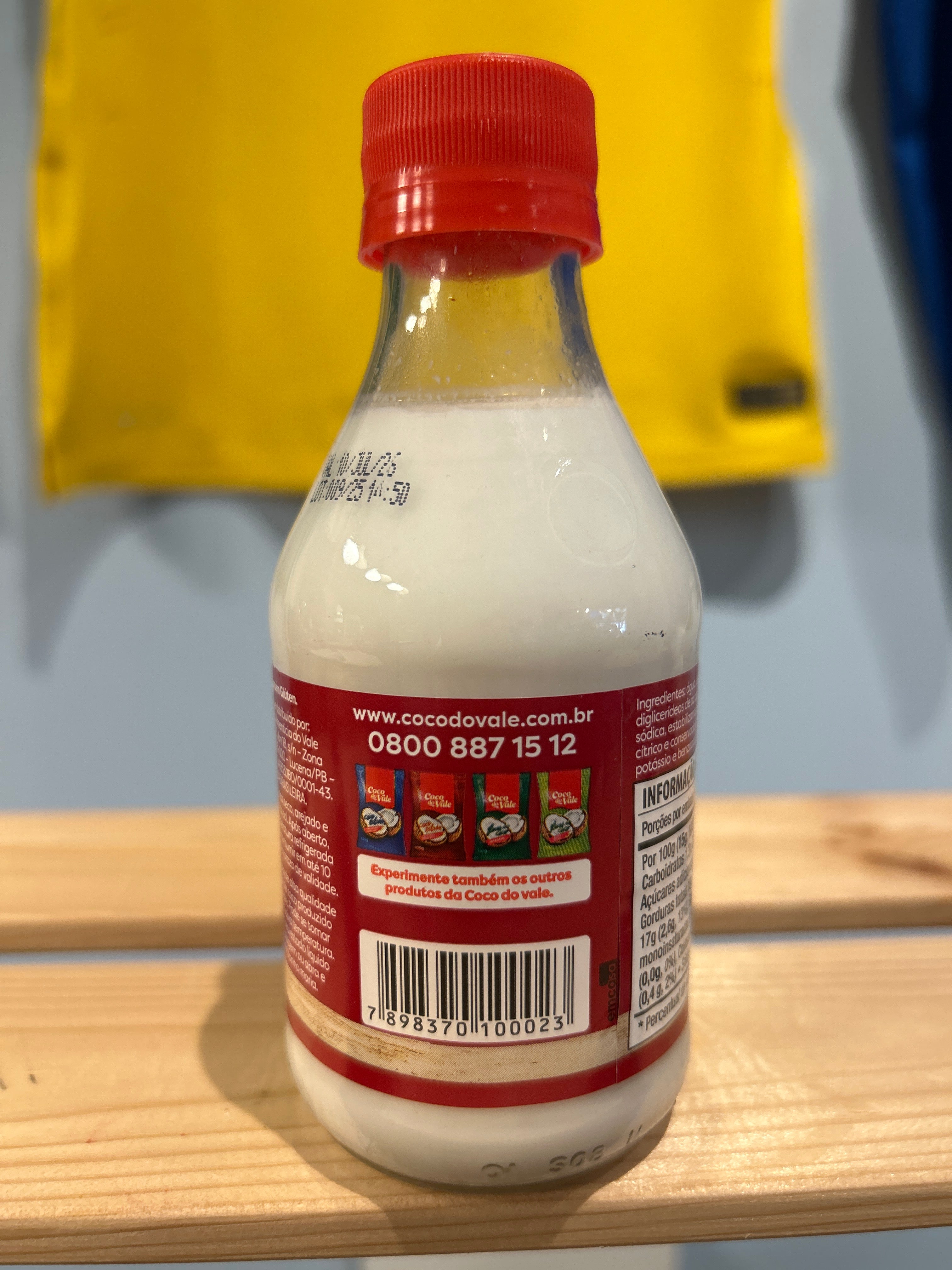 Combo - Leite de Coco - COCO DO VALE - 200ml - Compre 3 unidades e ganhe 10% de desconto