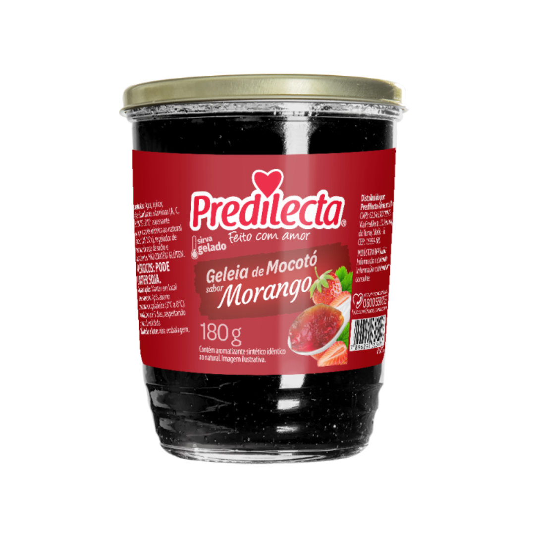 Gelée de jarret saveur Fraise - PREDILECTA - 180g