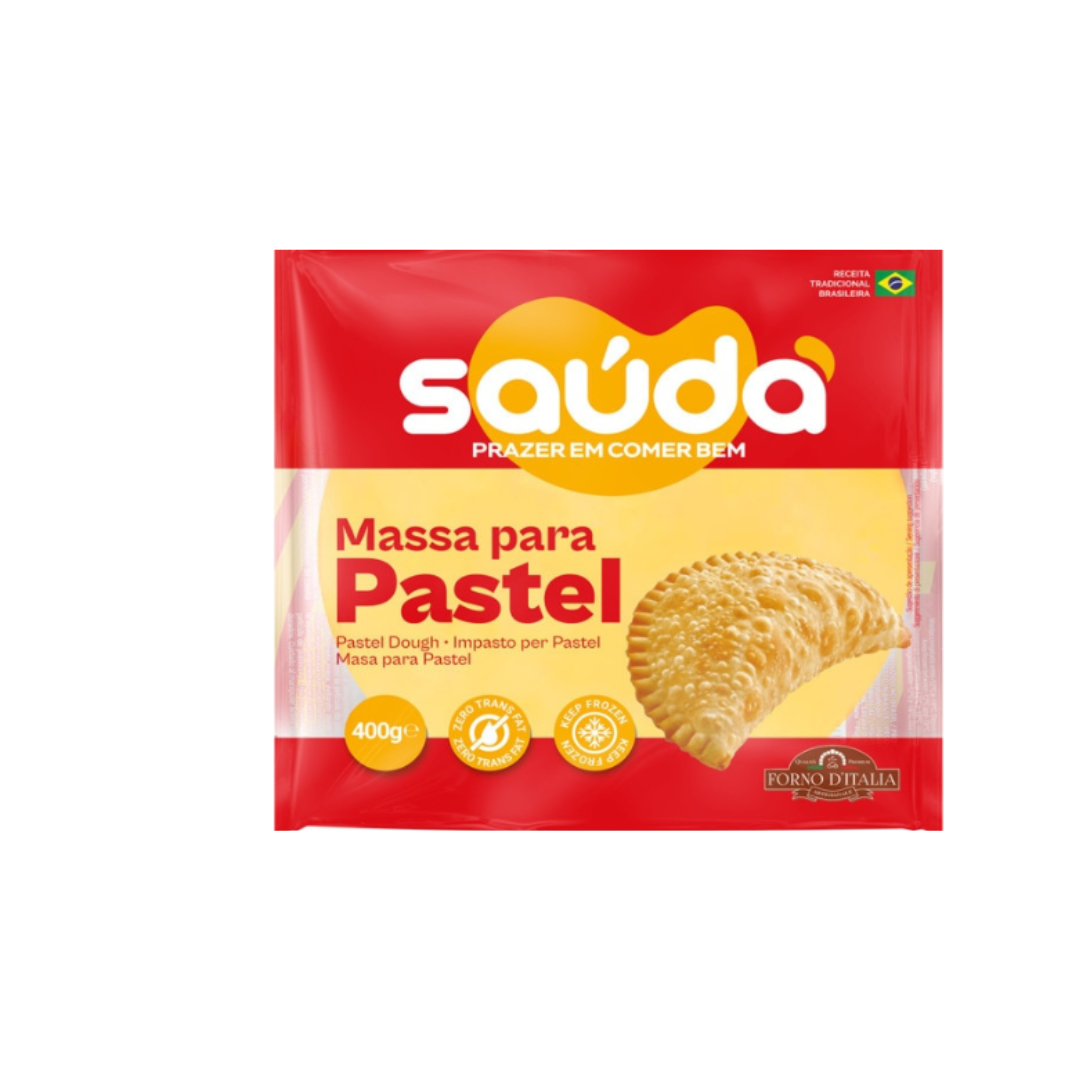 Pâte à Pastel Surgelée (Massa de Pastel Congelada) - SAÚDA - 400g