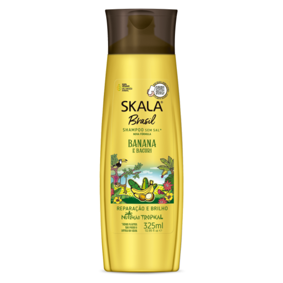 Shampoo Banana e Bacuri - SKALA - 325ml - Promozione