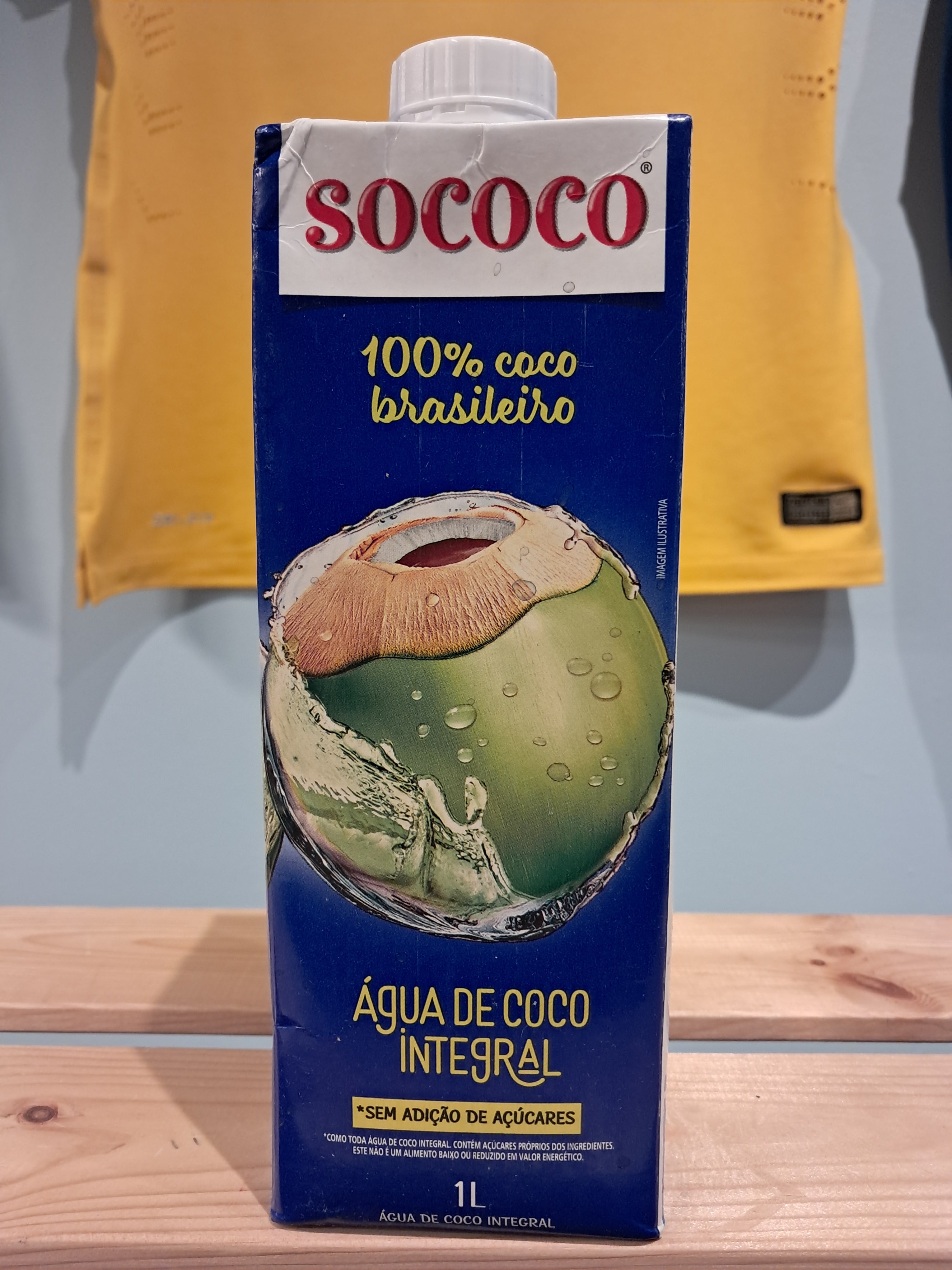 Coconut Water (Água de Coco) SOCOCO - 1L