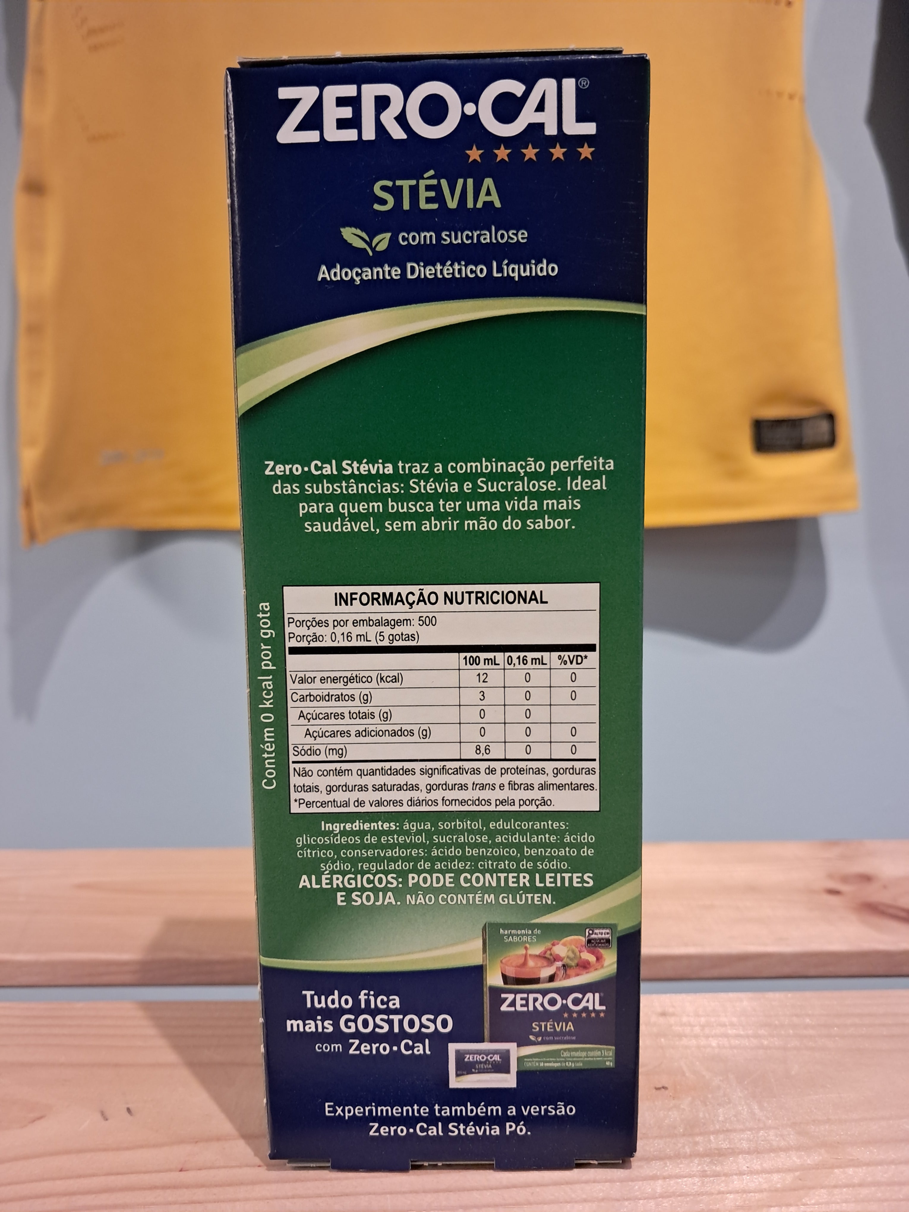 Edulcorante Stevia (Dolcificante Stevia) - ZERO-CAL - 80ml
