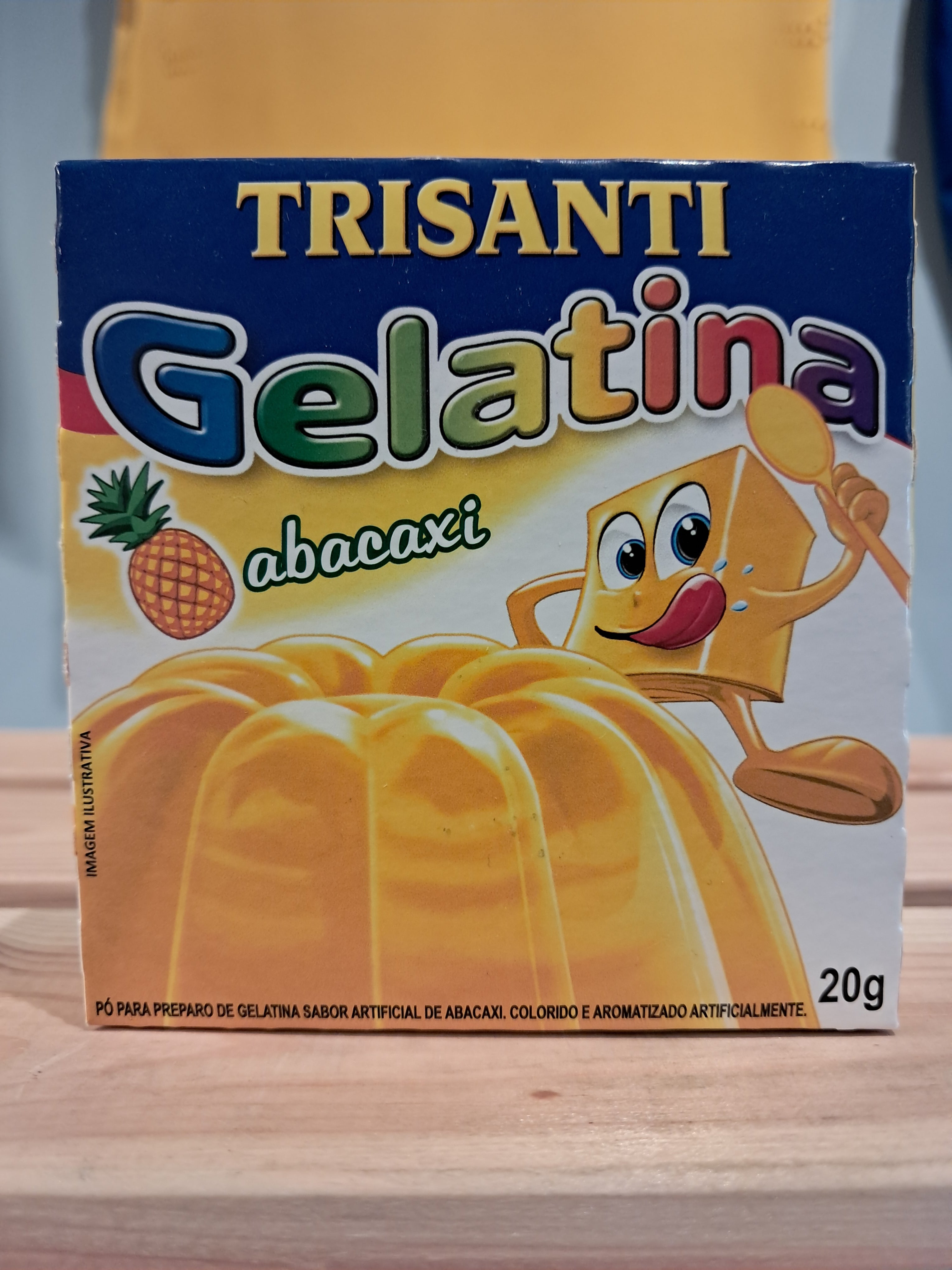 Gelée en Poudre Saveur Ananas (Gelée en Poudre Abacaxi) - TRISANTI - 20g