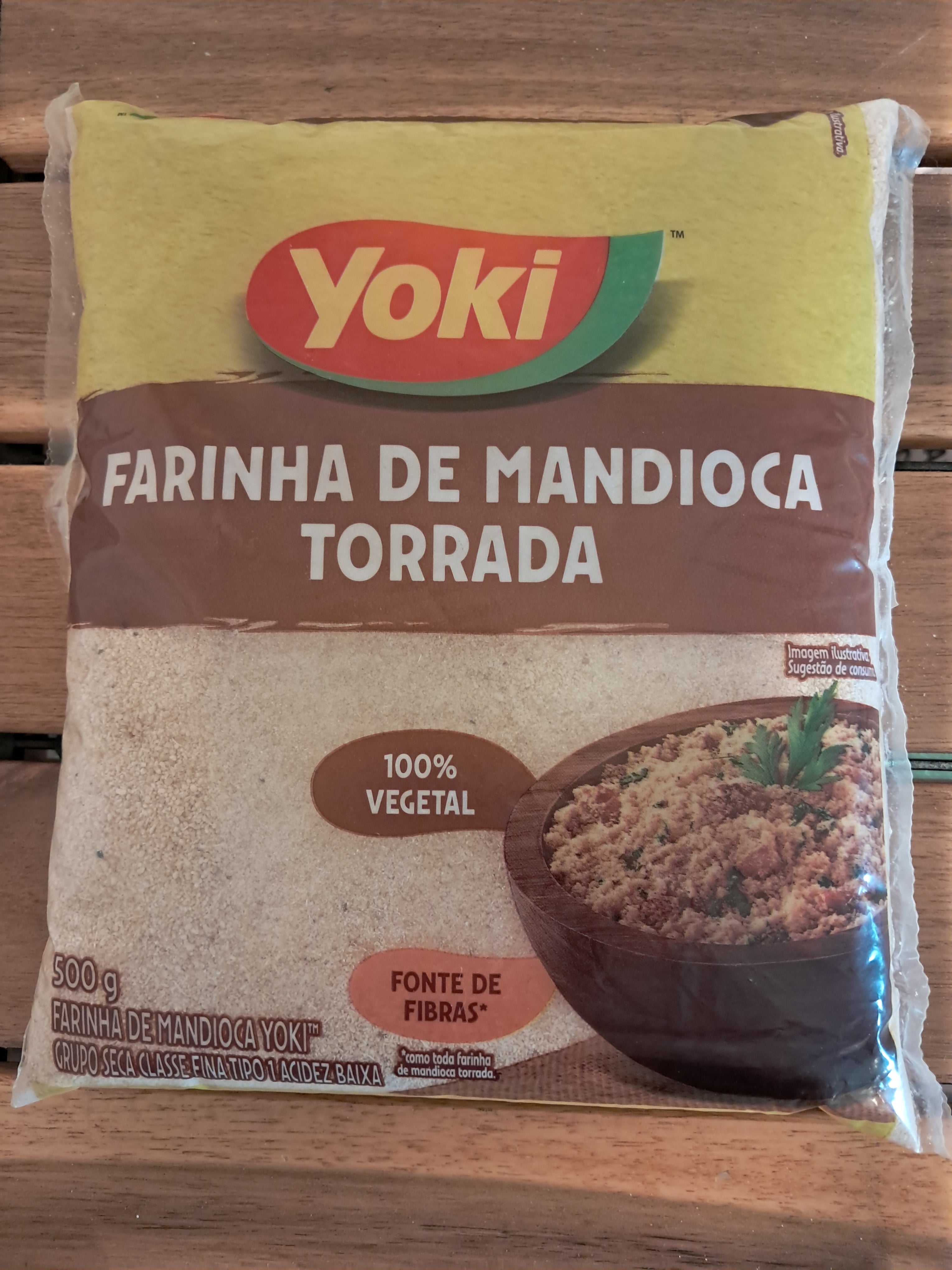 Farina di manioca tostato (Farinha de Mandioca Torrada) - YOKI - 500g