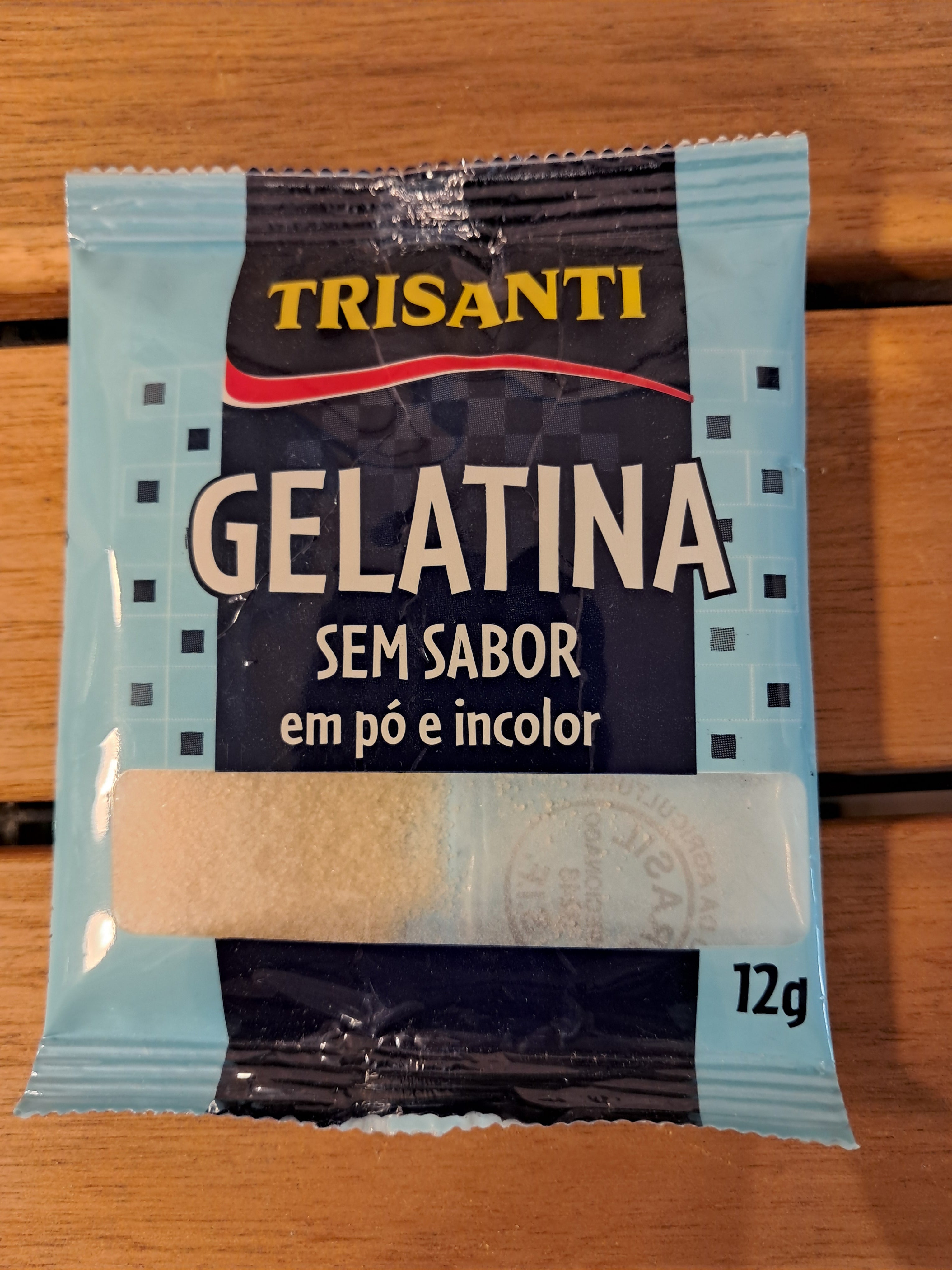 Gélatine en poudre sans saveur - TRISANTI - 12g
